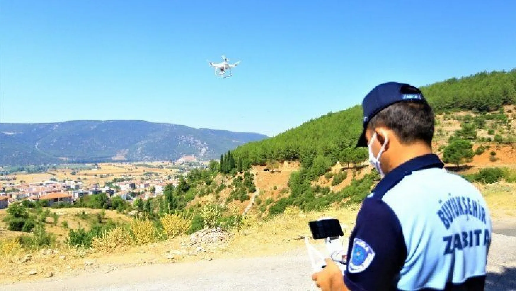 Kaçak hafriyatın önüne drone ile geçiliyor