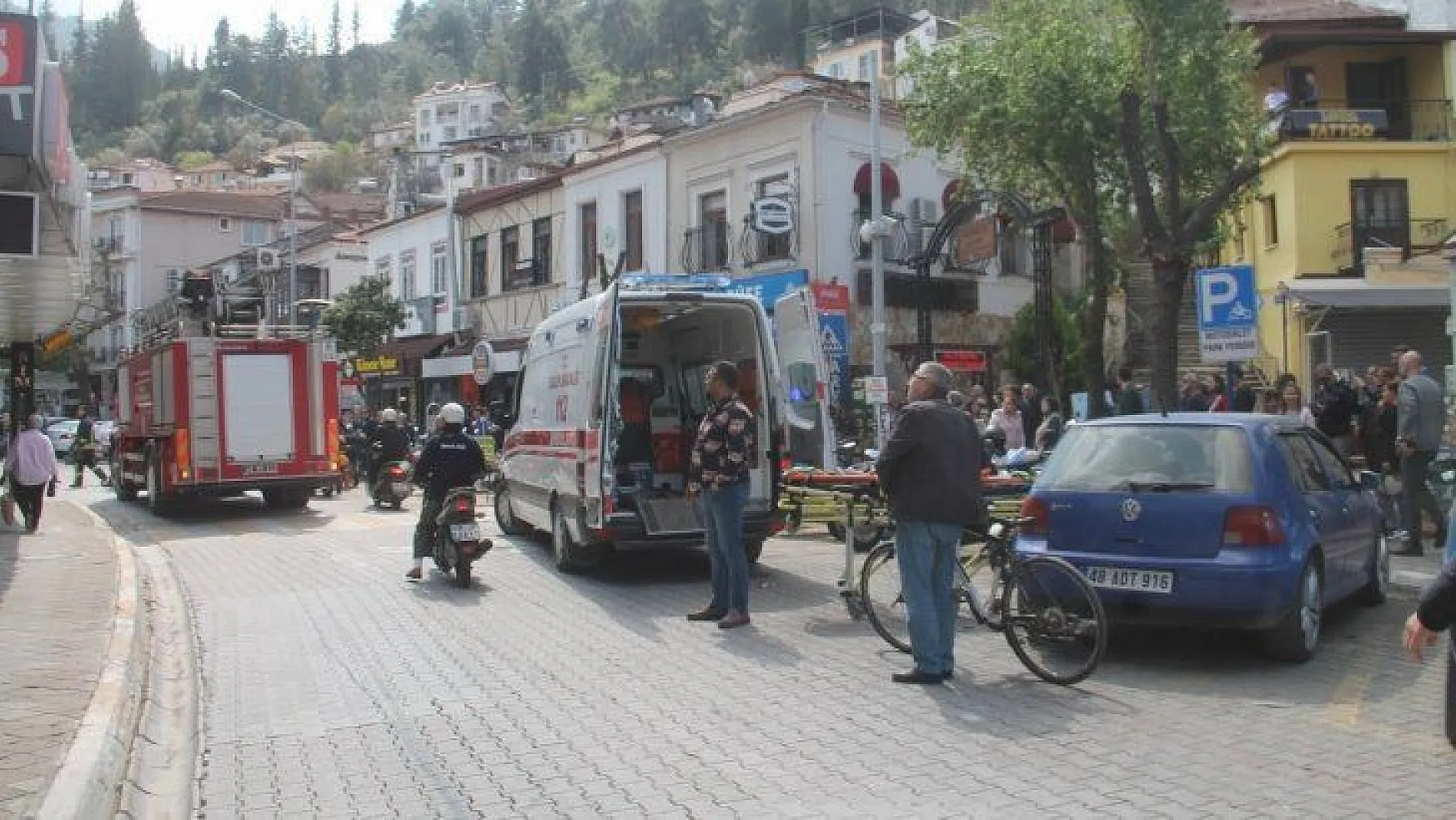 Karabük Belediyesi'ne kızdı Fethiye'de intihara kalkıştı 