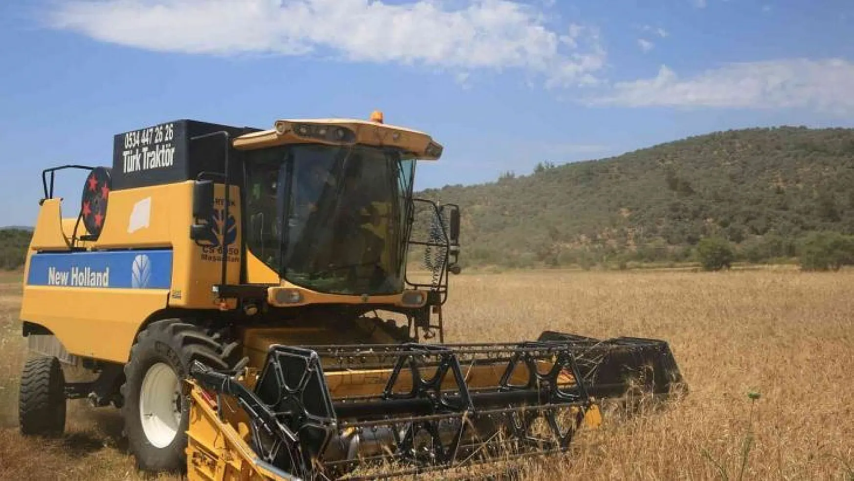 Karaova'da Karakılçık Buğdayı hasadı yapıldı