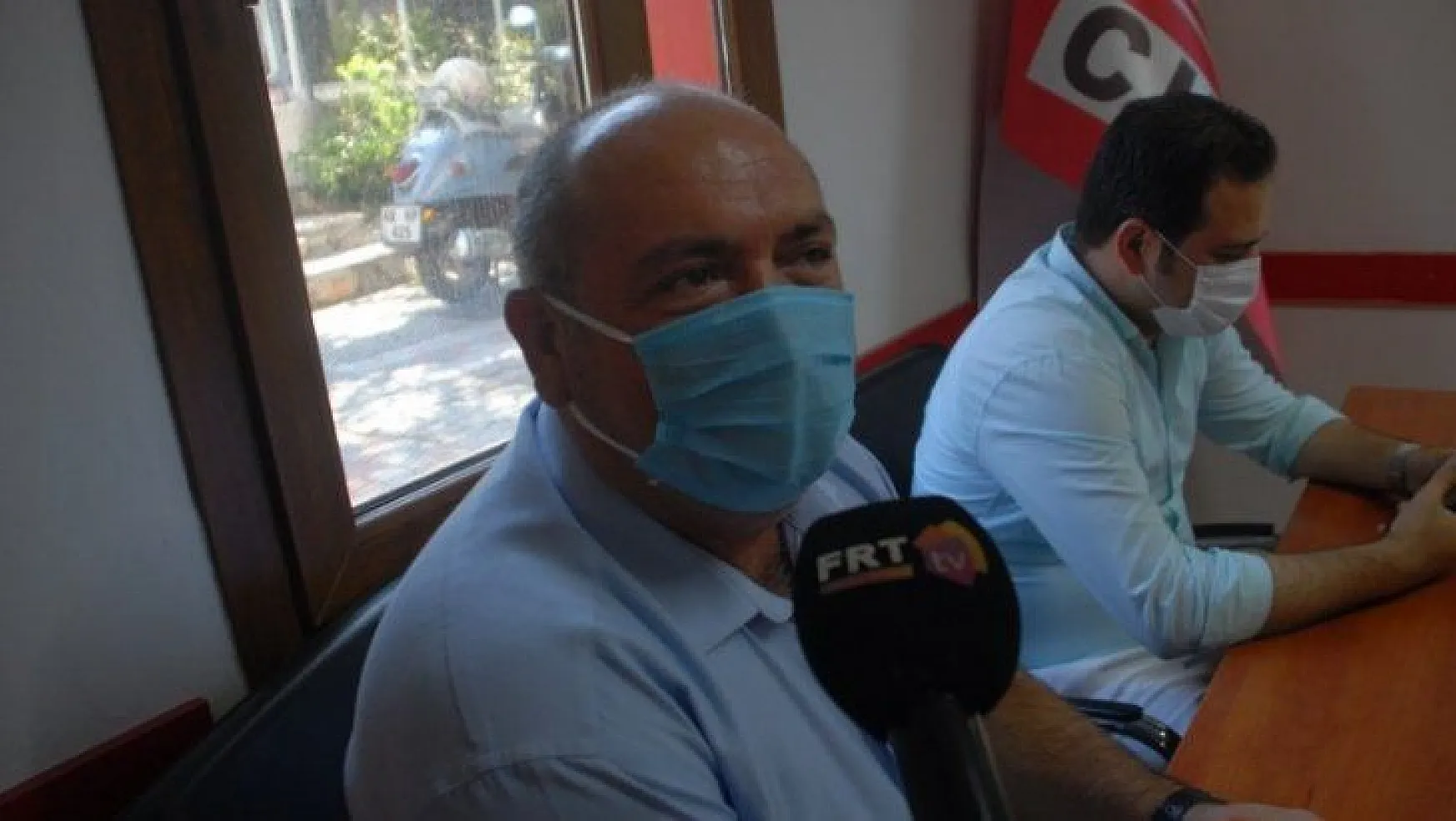 Kaymakam Fırat'tan CHP İlçe Örgütü'ne iade-i ziyaret 