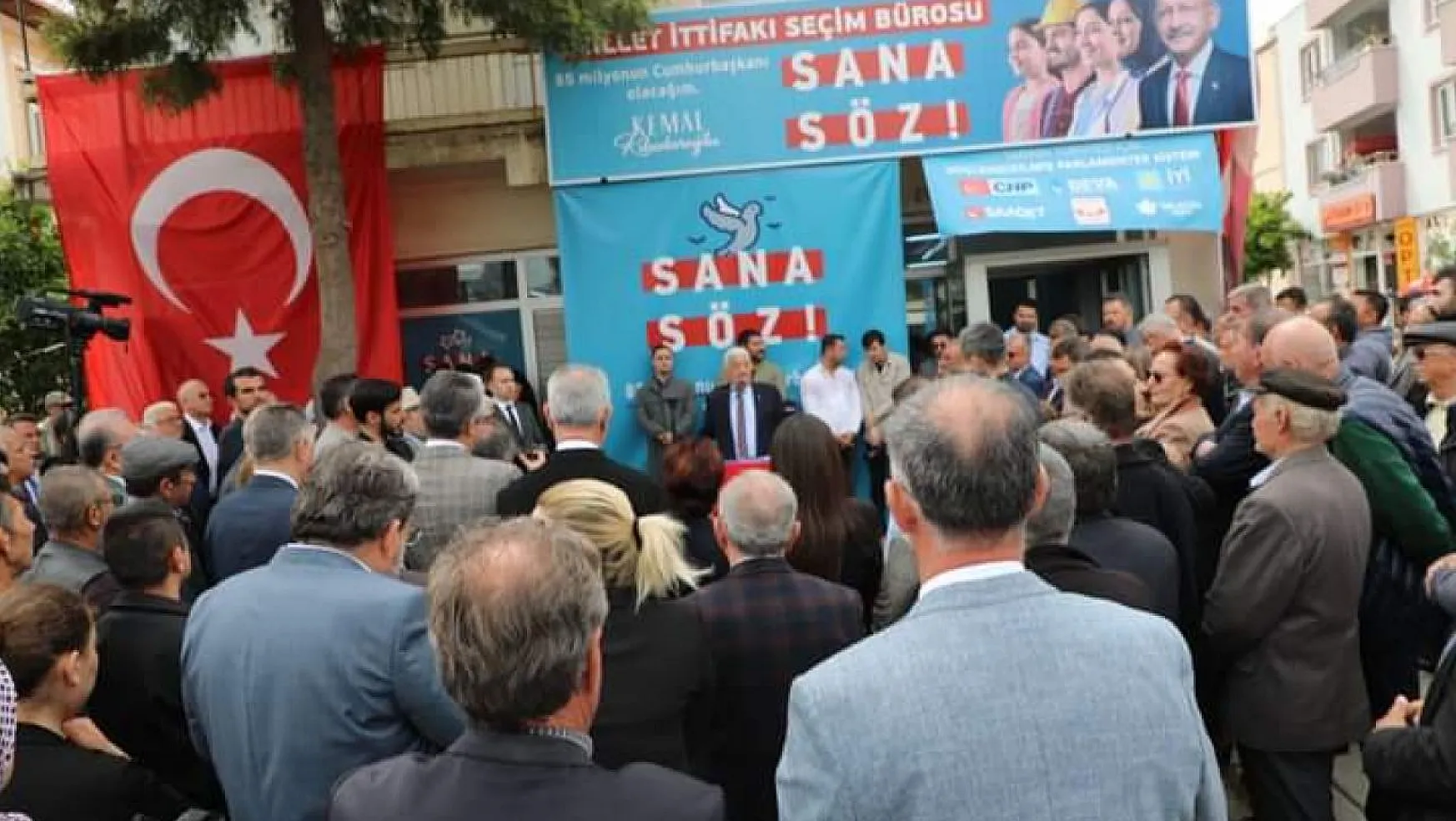Kemal Kılıçdaroğlu'nun seçim ofisi açılışı yapıldı