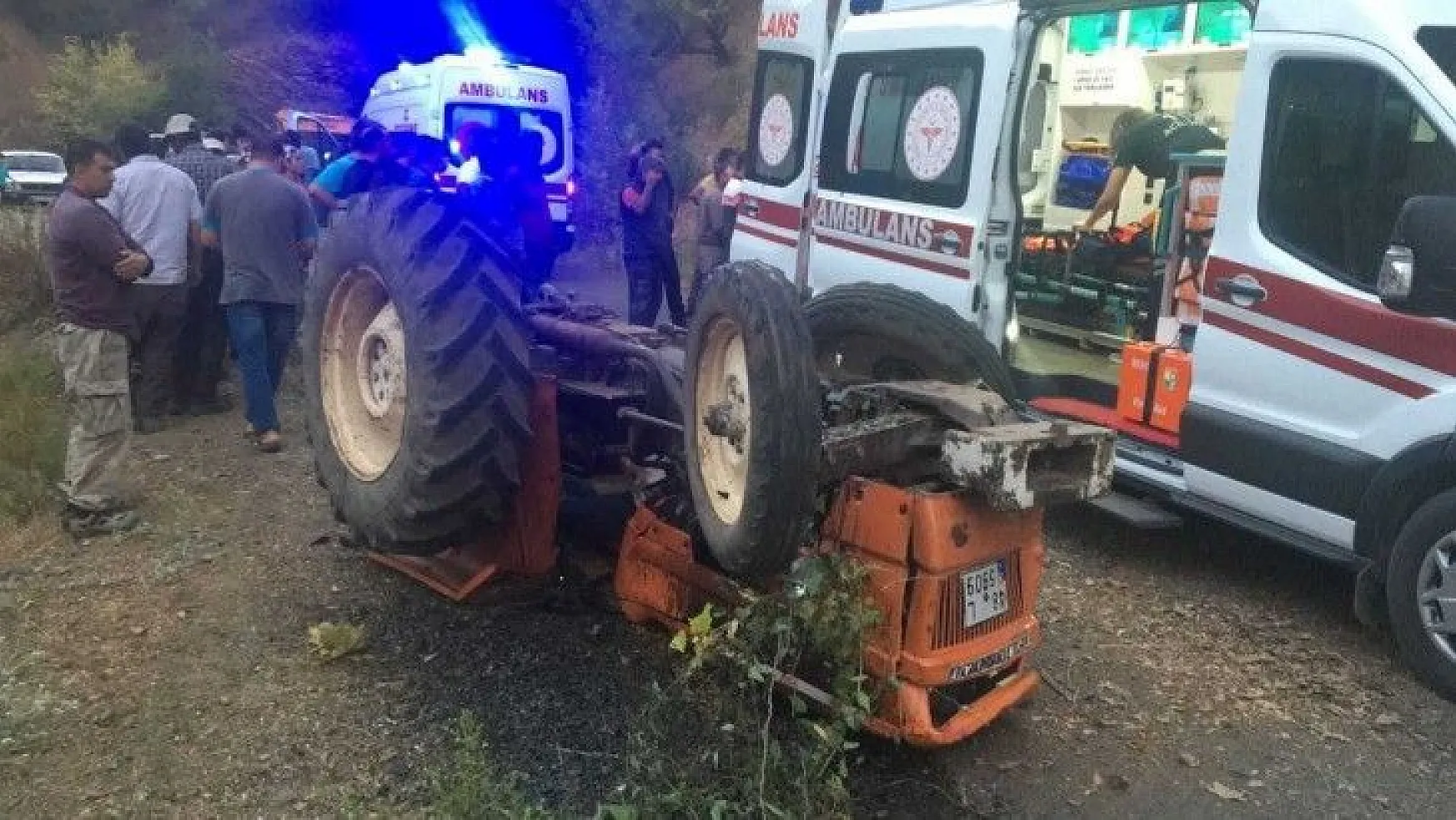 Köyceğiz'de traktör kazası: 1 ölü