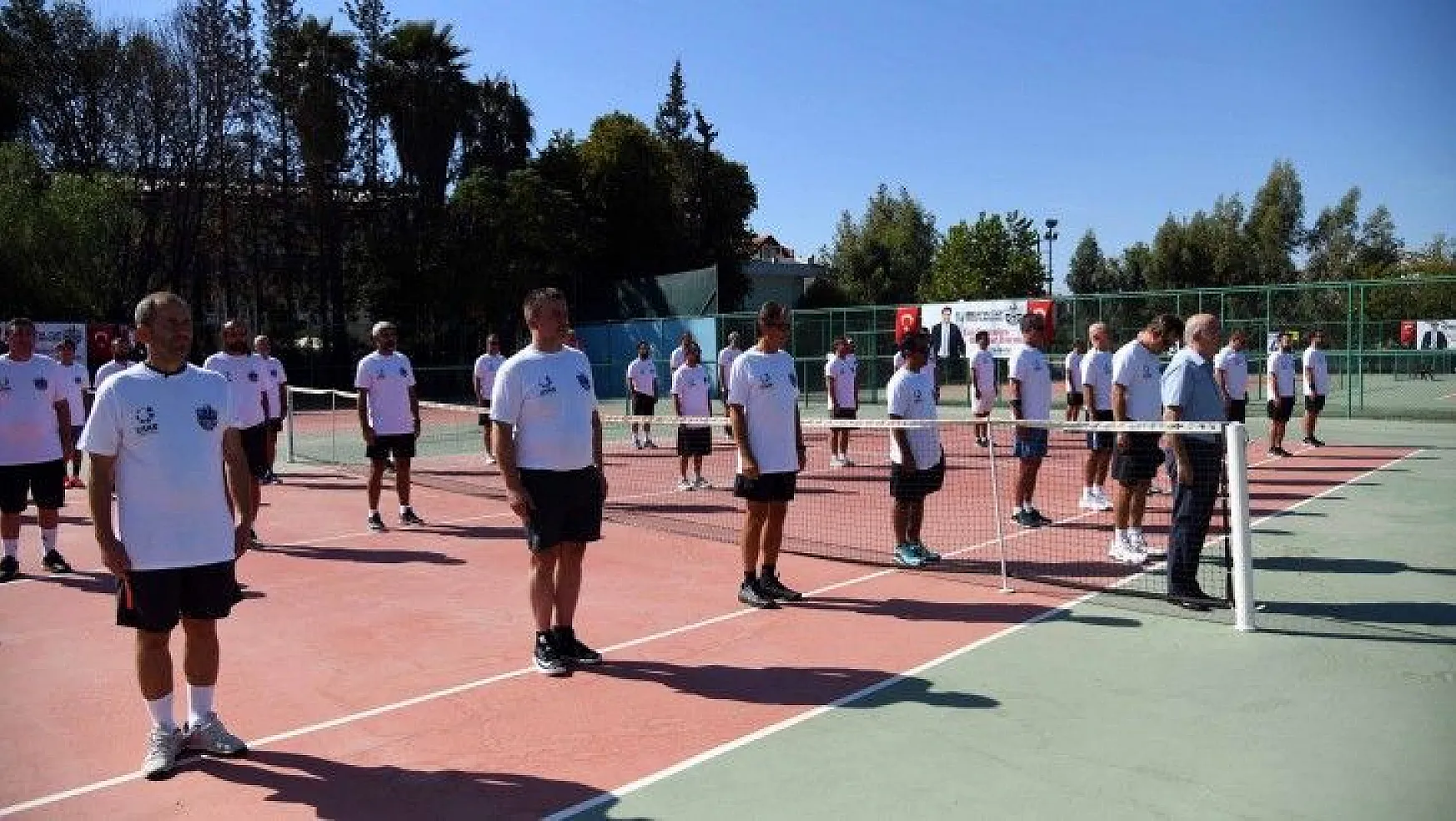 Likya Cup Erkekler Tenis Turnuvası Başladı