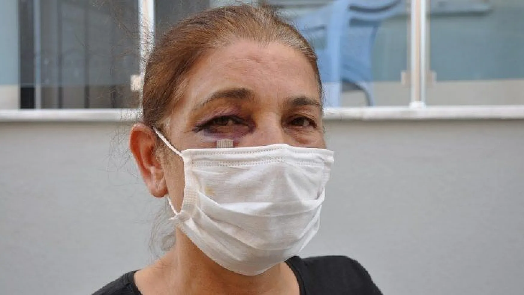 Marketçi kadını dövmüştü, her yerde aranıyor