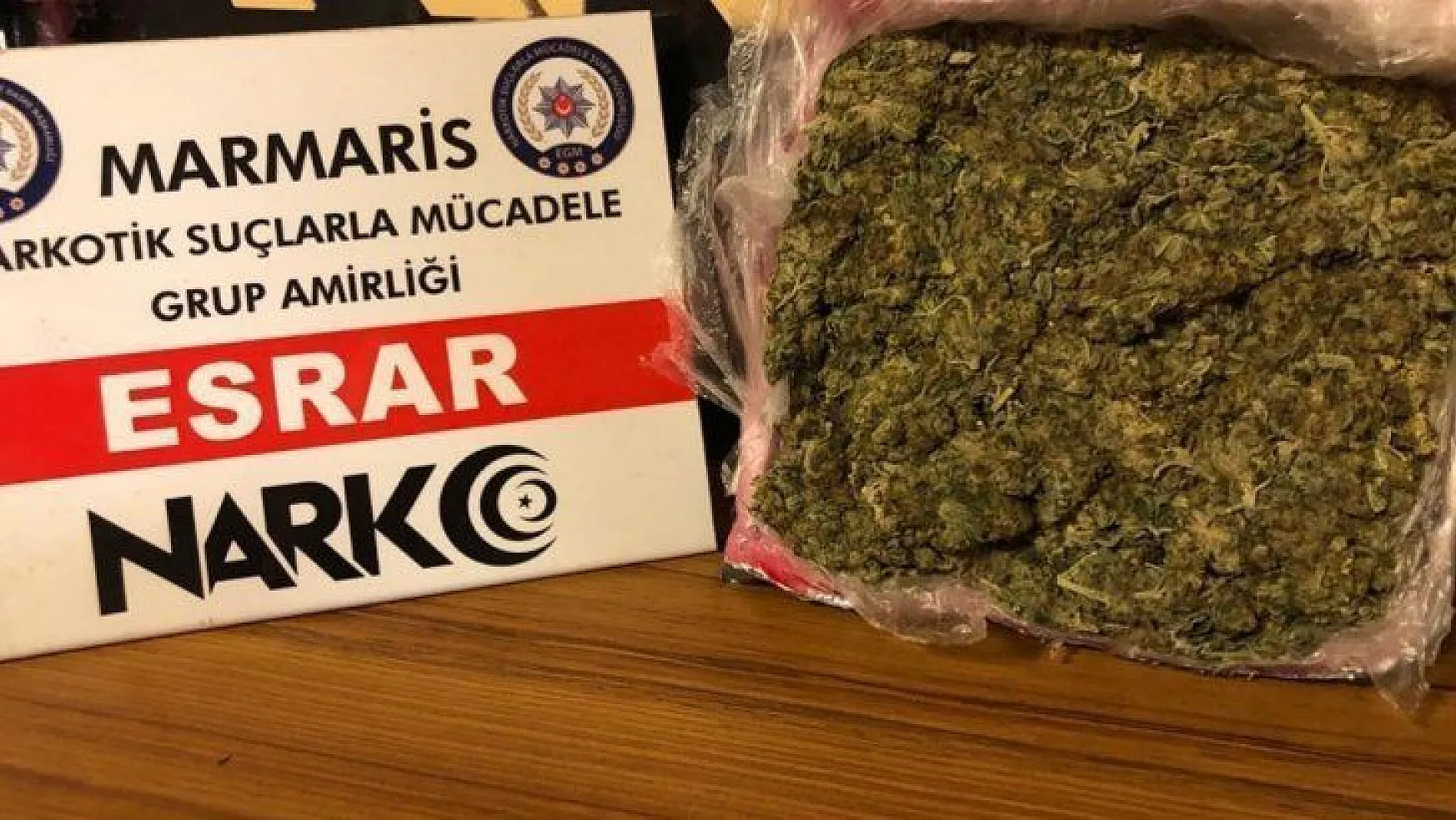 Marmaris'e uyuşturucu madde sokmak isteyen şüpheli polisten kaçamadı