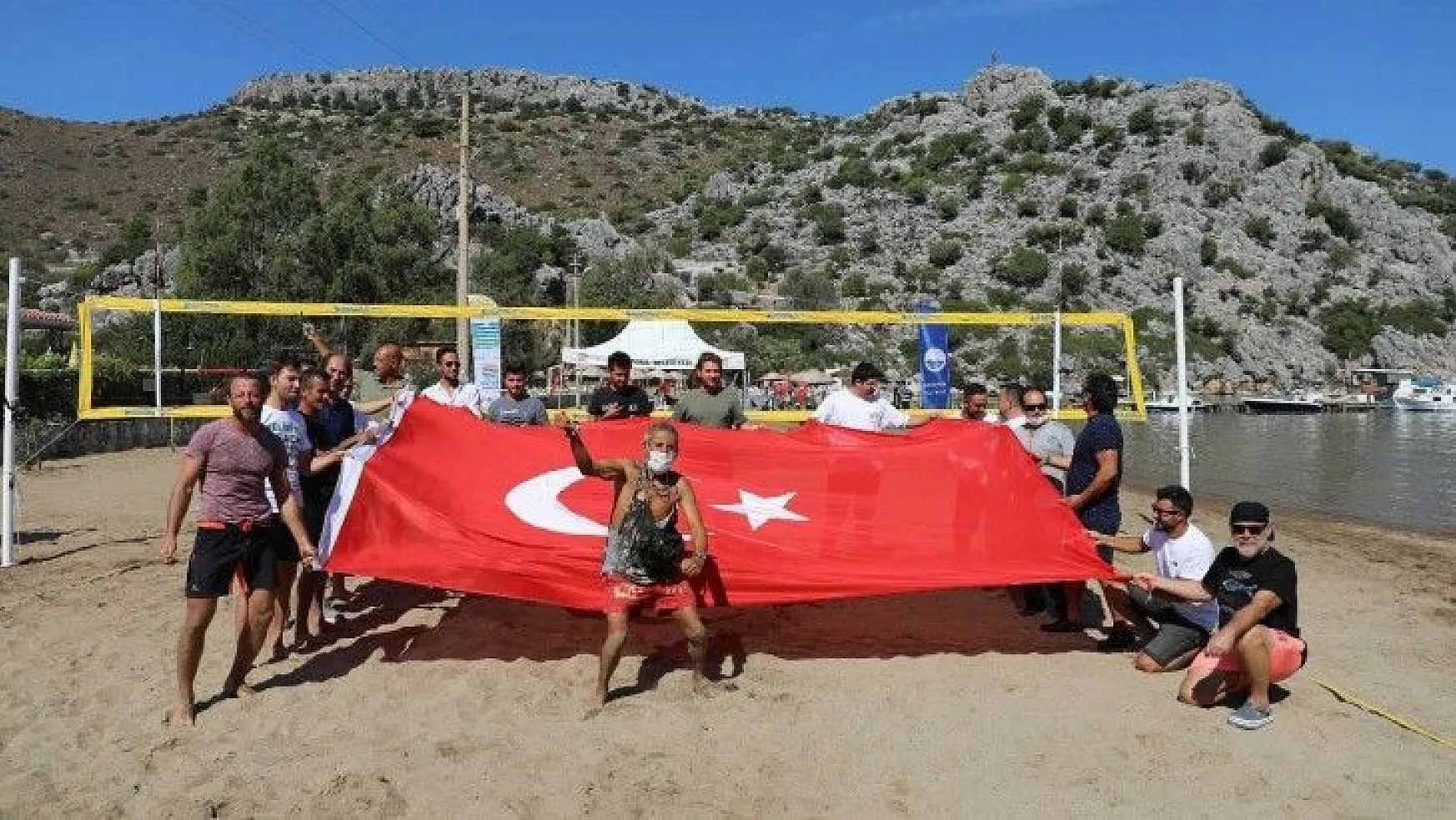Marmaris Selimiye'de plaj voleybolu heyecanı başlıyor
