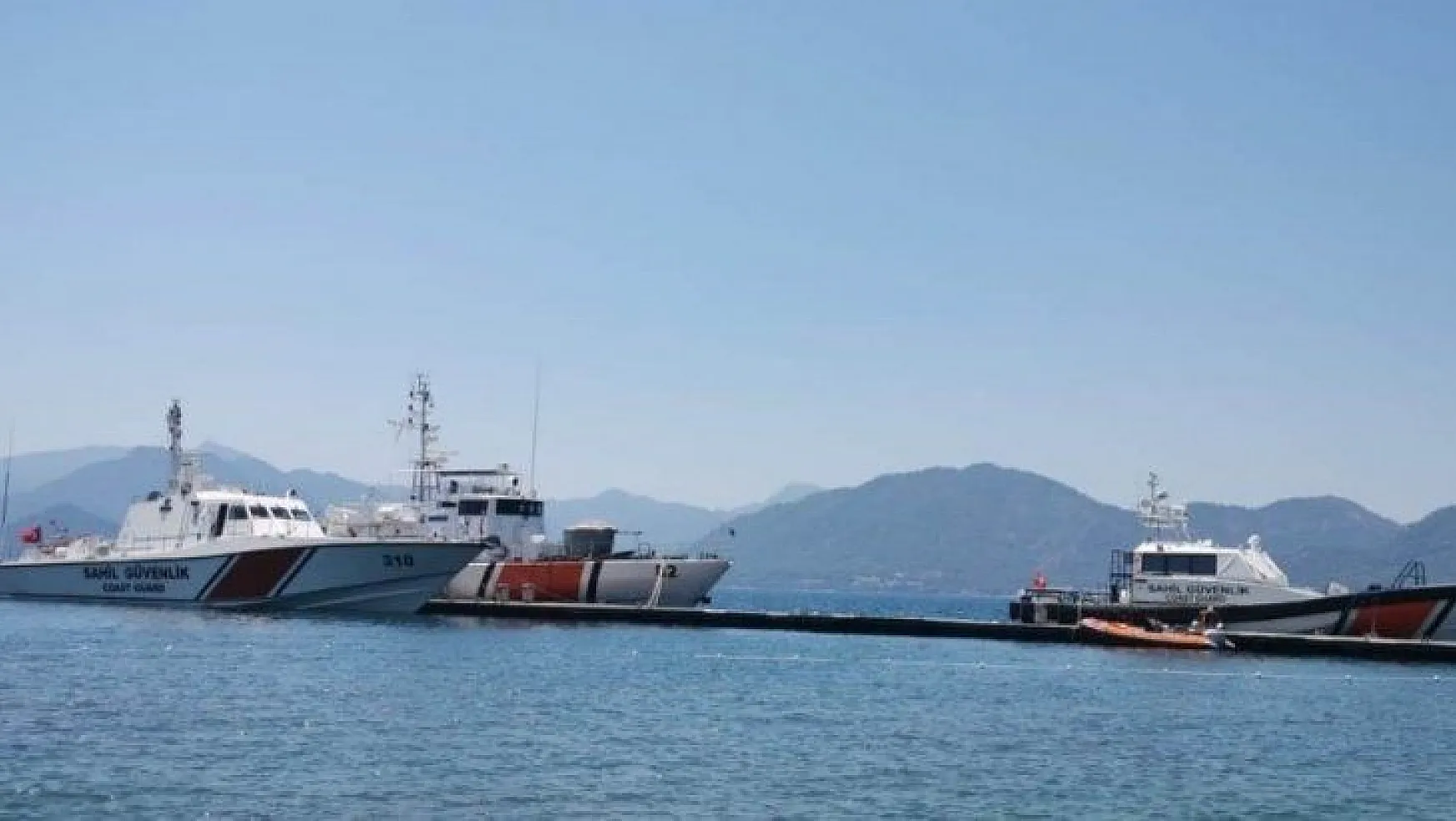 Marmaris'te balık avında kaybolan gemiciyi arama çalışmaları devam ediyor