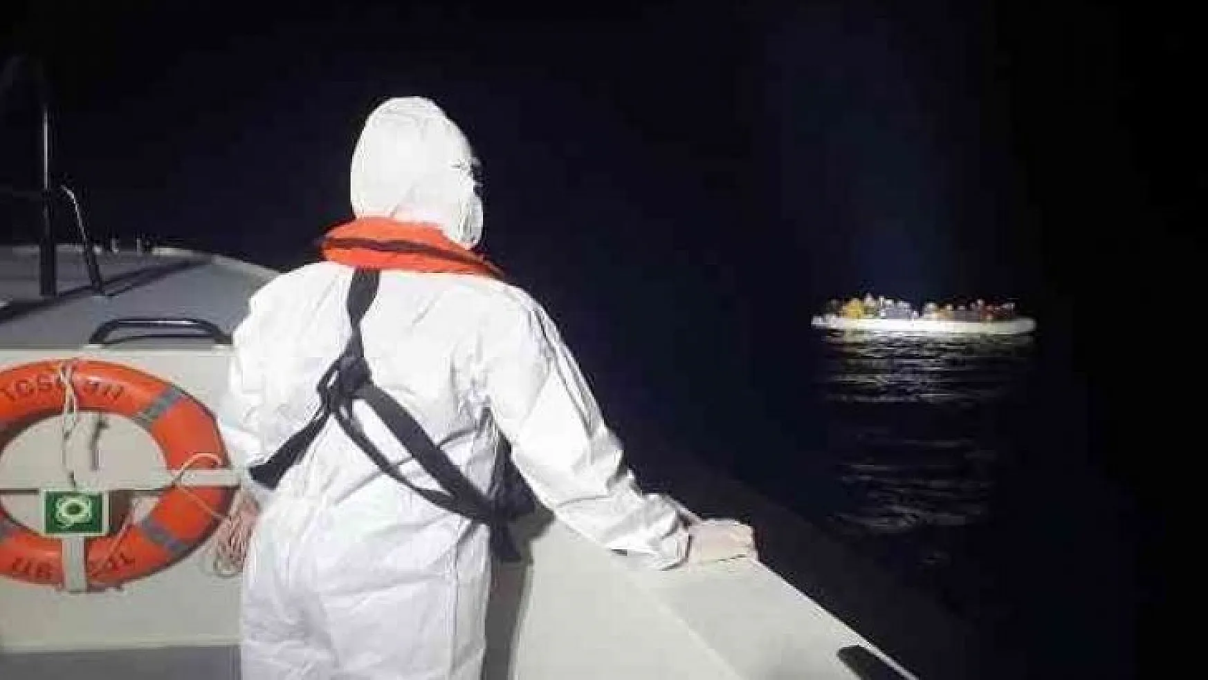 Marmaris ve Datça'da 45 göçmen kurtarıldı