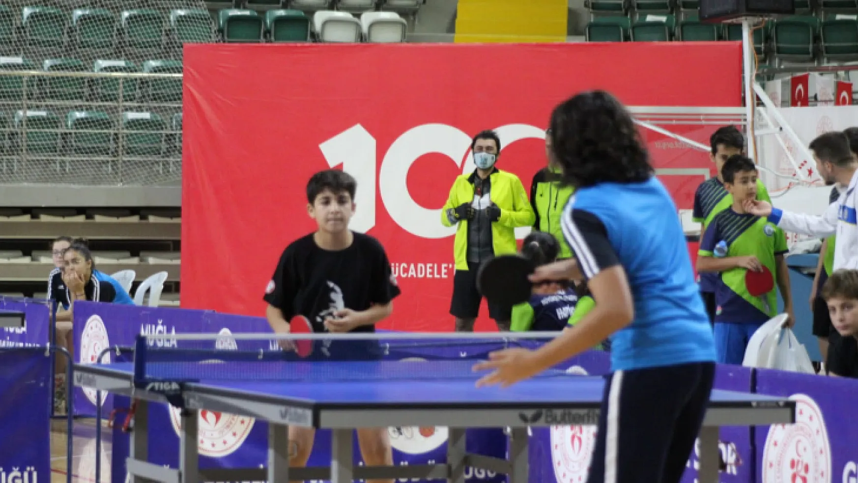 Menteşe Spor Salonu Masa Tenisi İl Birinciliği turnuvasına ev sahipliği yaptı