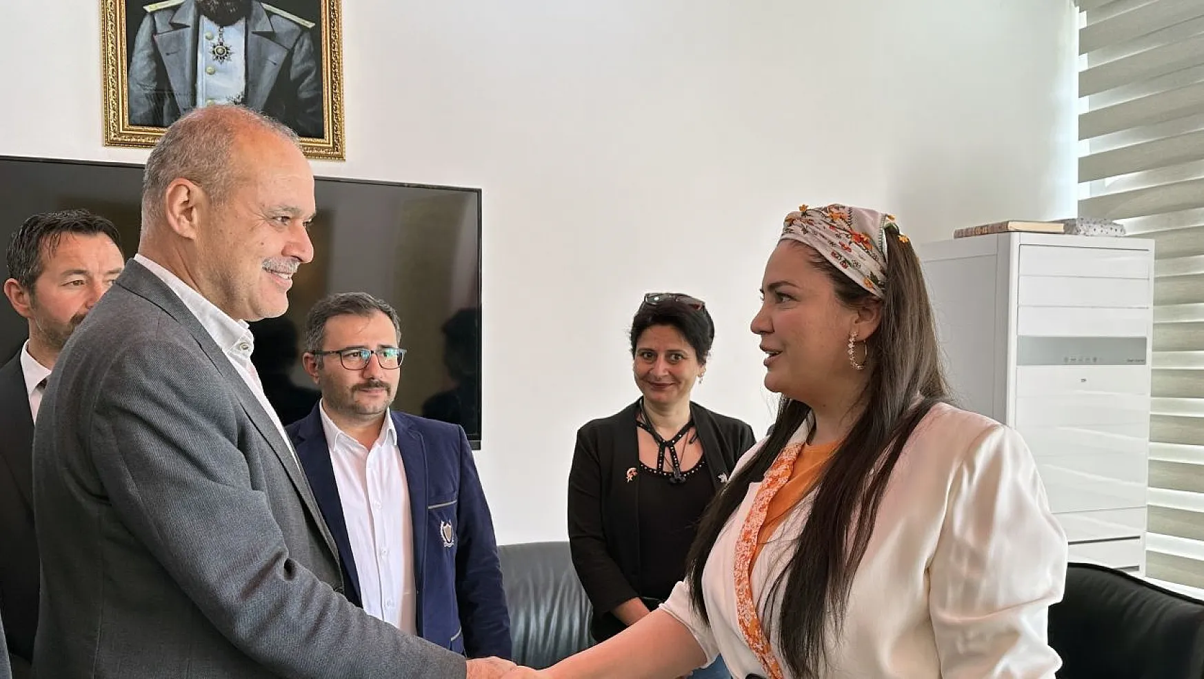 MHP adayı Balcı Ortaca Belediye Başkanı Uzundemir'i ziyaret etti
