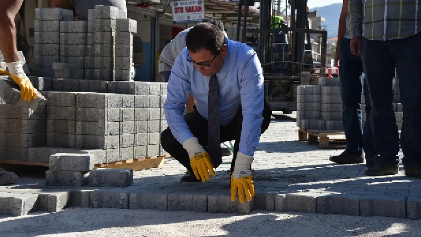 Milas Belediyesi kırsal mahallelere yatırımlarını sürdürüyor