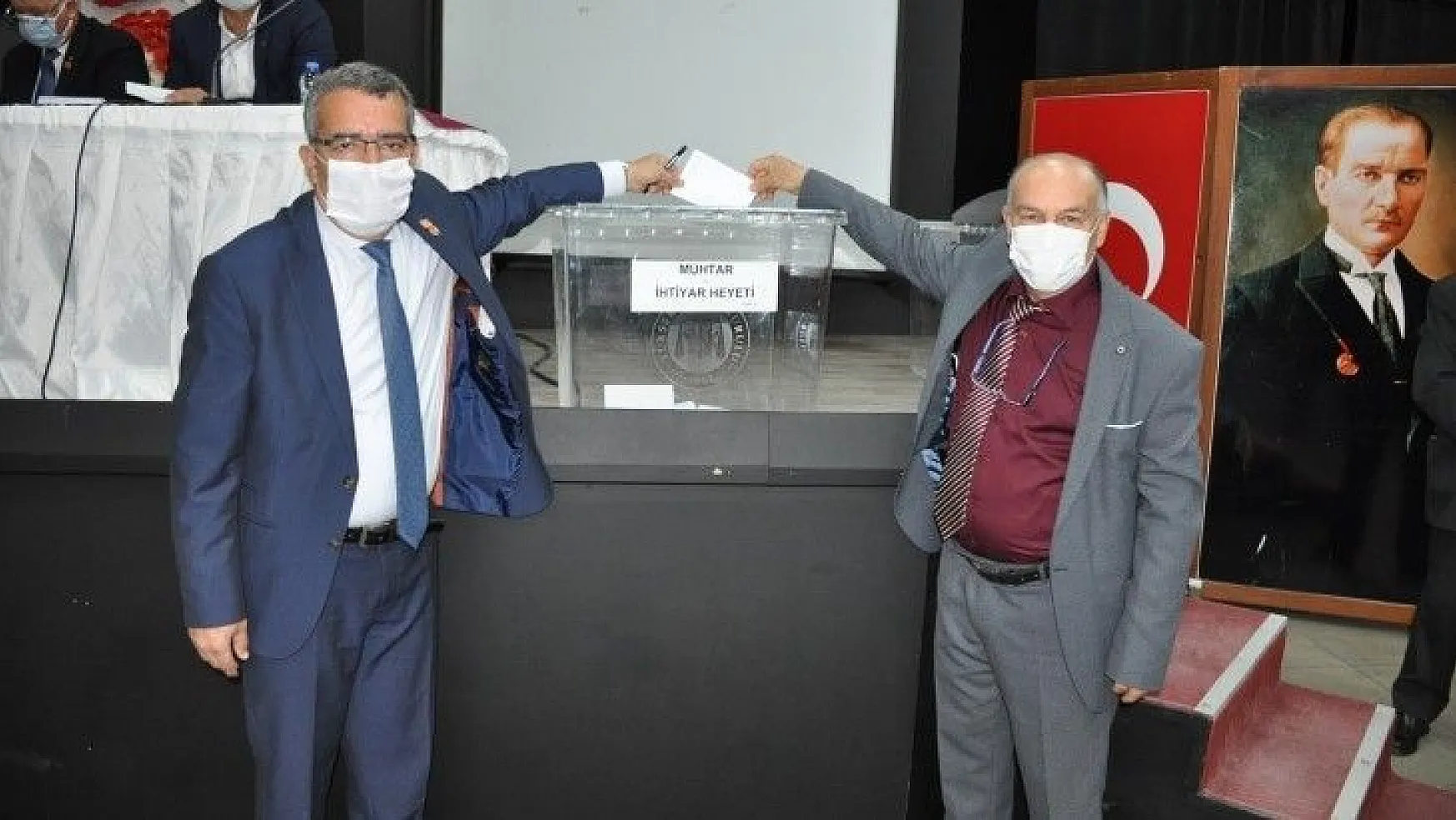 Milas'ta Mahalle Muhtarlığı Derneği'nin seçimi yapıldı