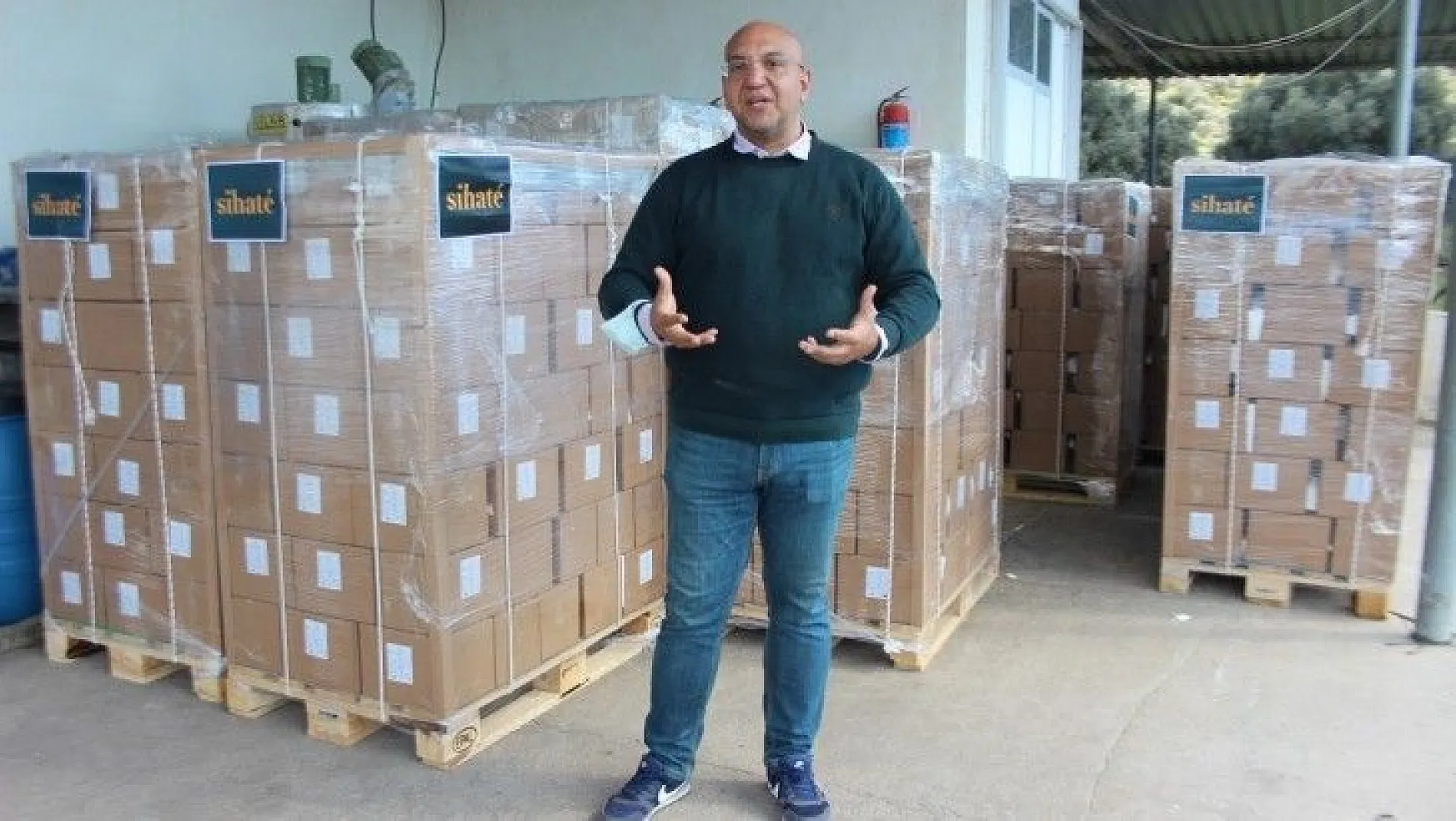 Milas'tan Malezya'ya 6,5 ton zeytinyağı ihraç edildi
