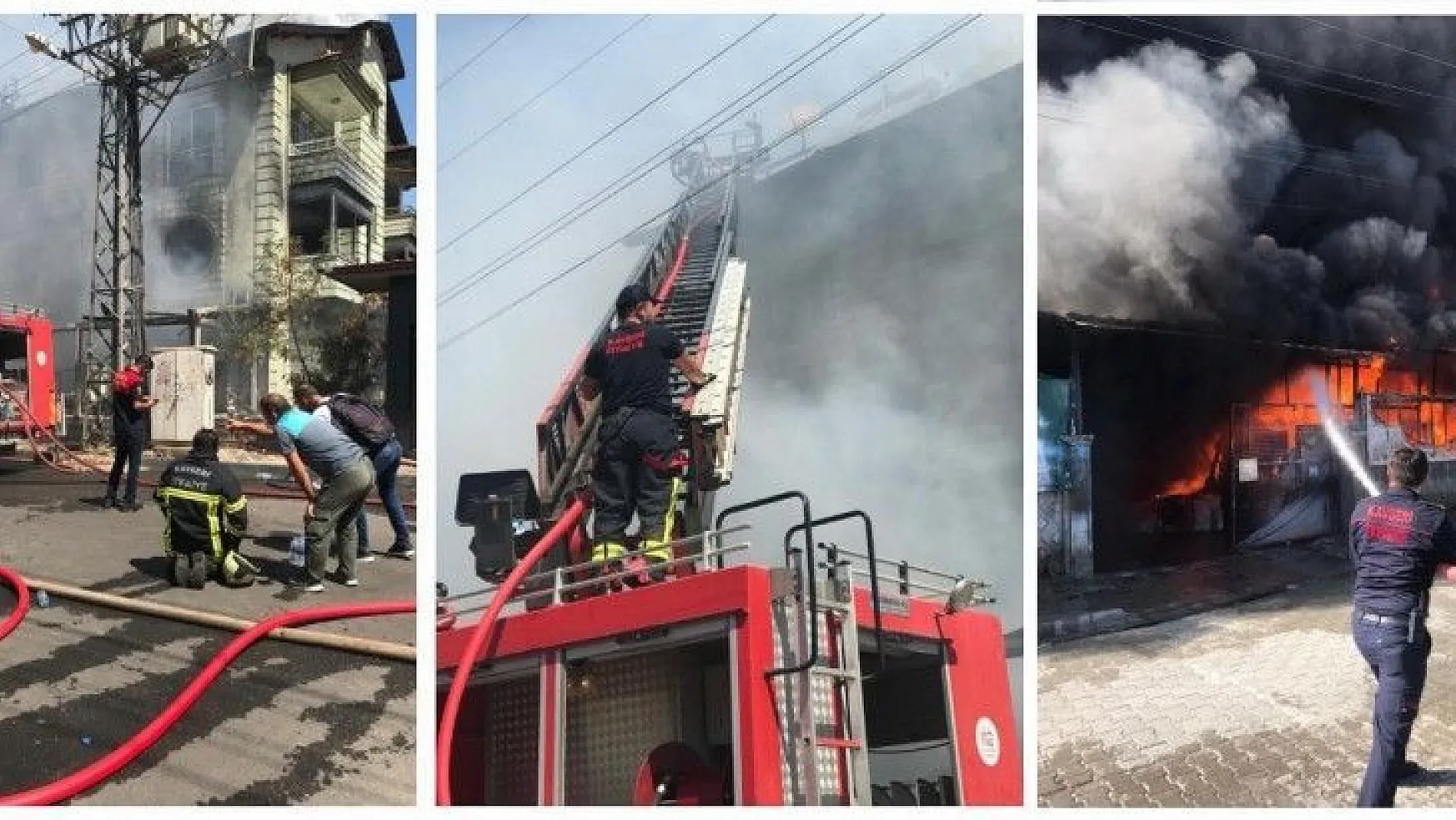 Muğla'da 3 katlı binadaki yangın söndürüldü