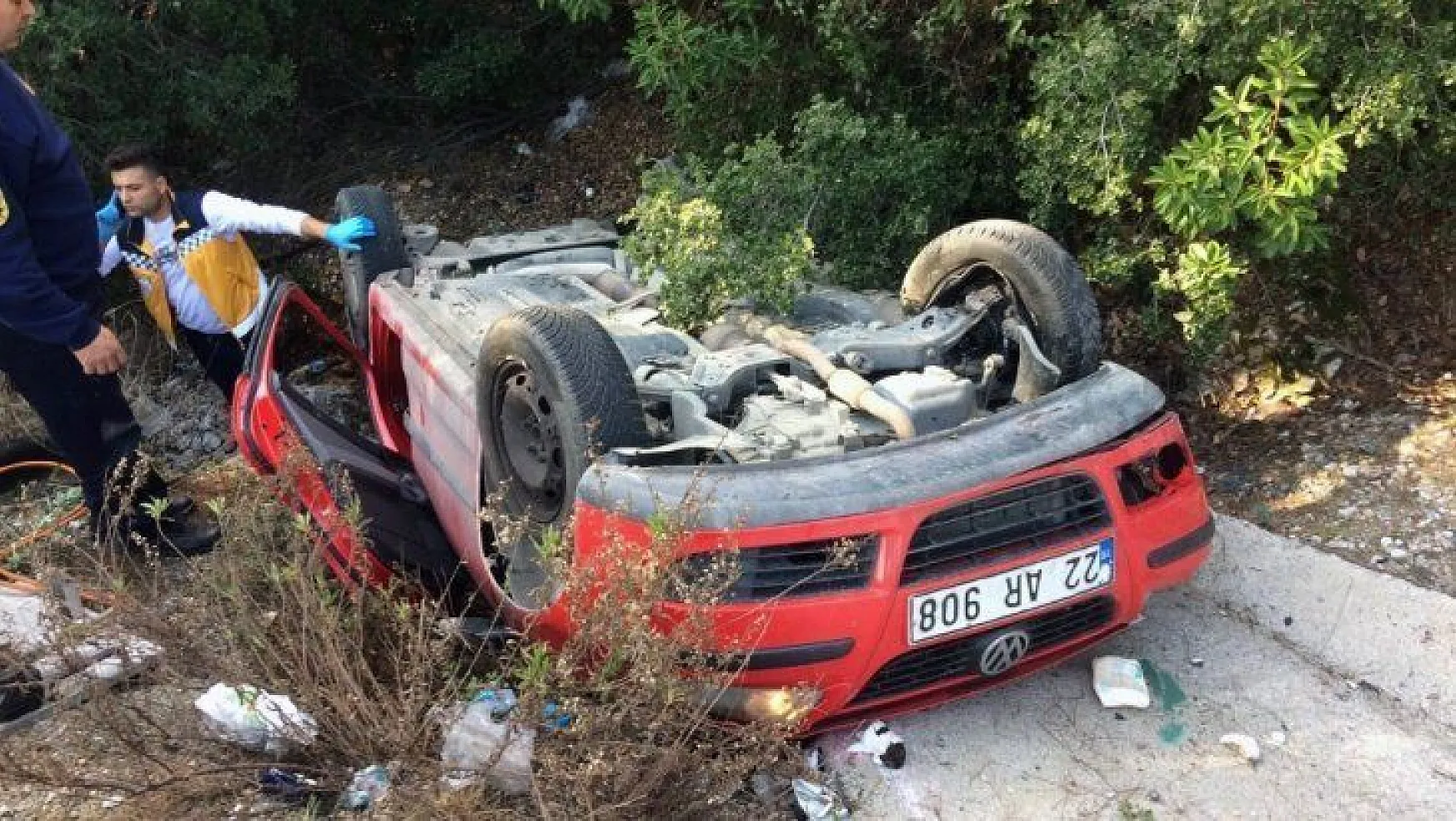 Muğla'da kaza: 1 ölü, 3 yaralı