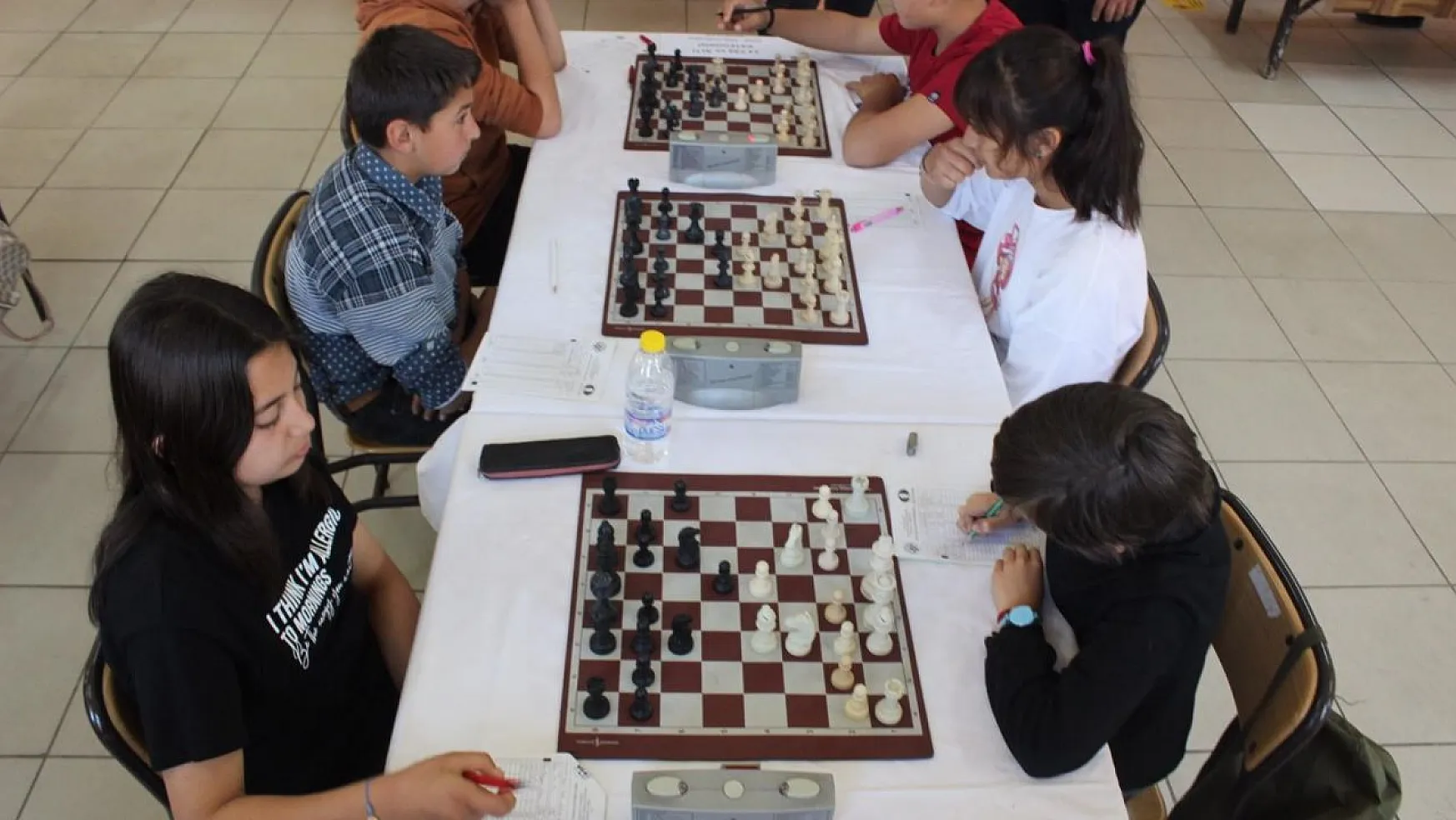 Mavi yeşil satranç ligi ilçe turnuvaları düzenleniyor