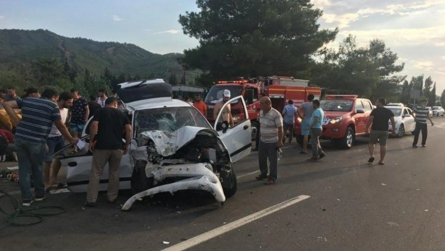 Muğla'da trafik kazası: 4 yaralı