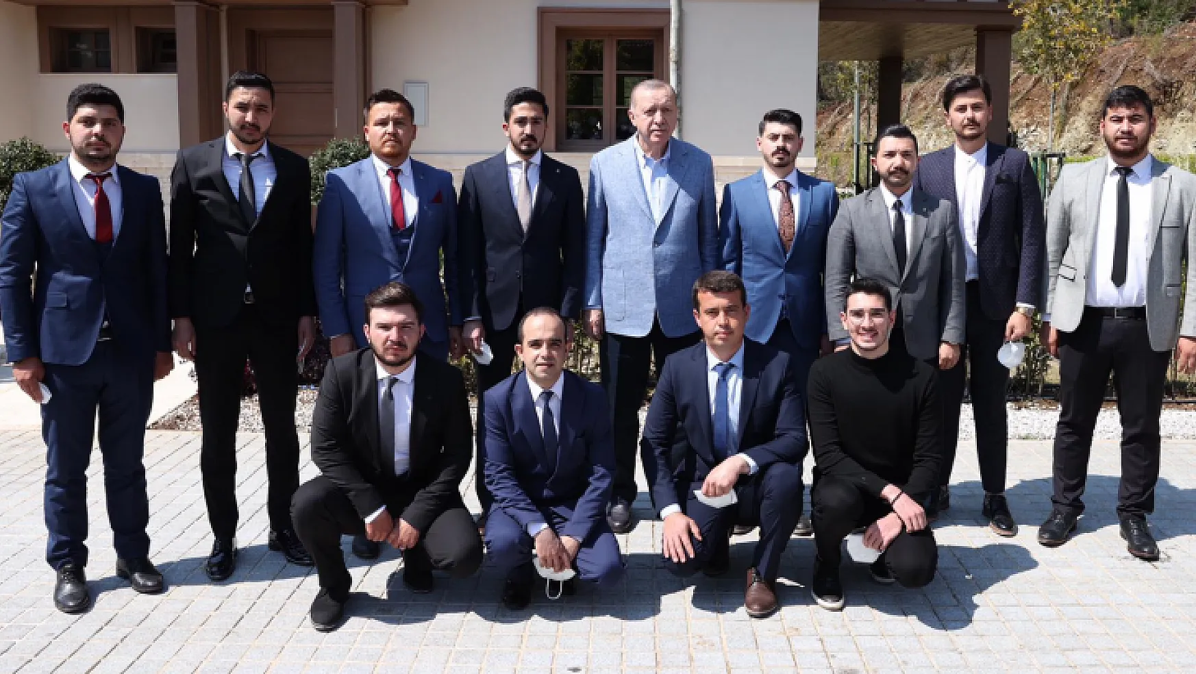 Muğla'nın AK Gençleri Erdoğan'la buluştu!