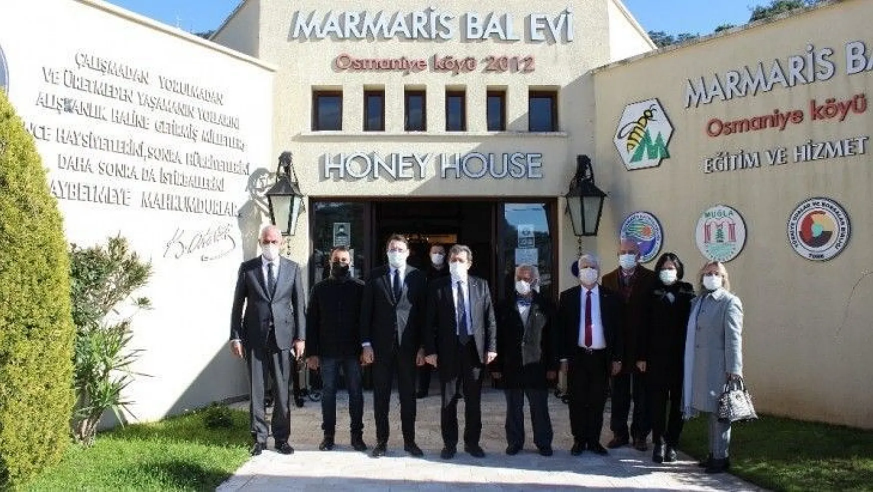 Muğla Valisi Tavlı, Marmaris Bal Evi'nde incelemelerde bulundu