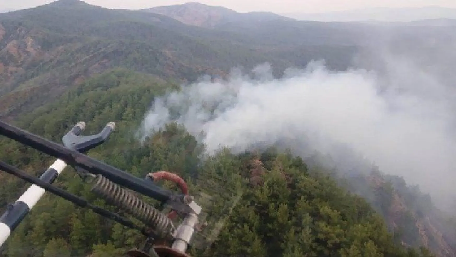 Muğla ve Aydın'da yıldırım 8 orman yangınına neden oldu