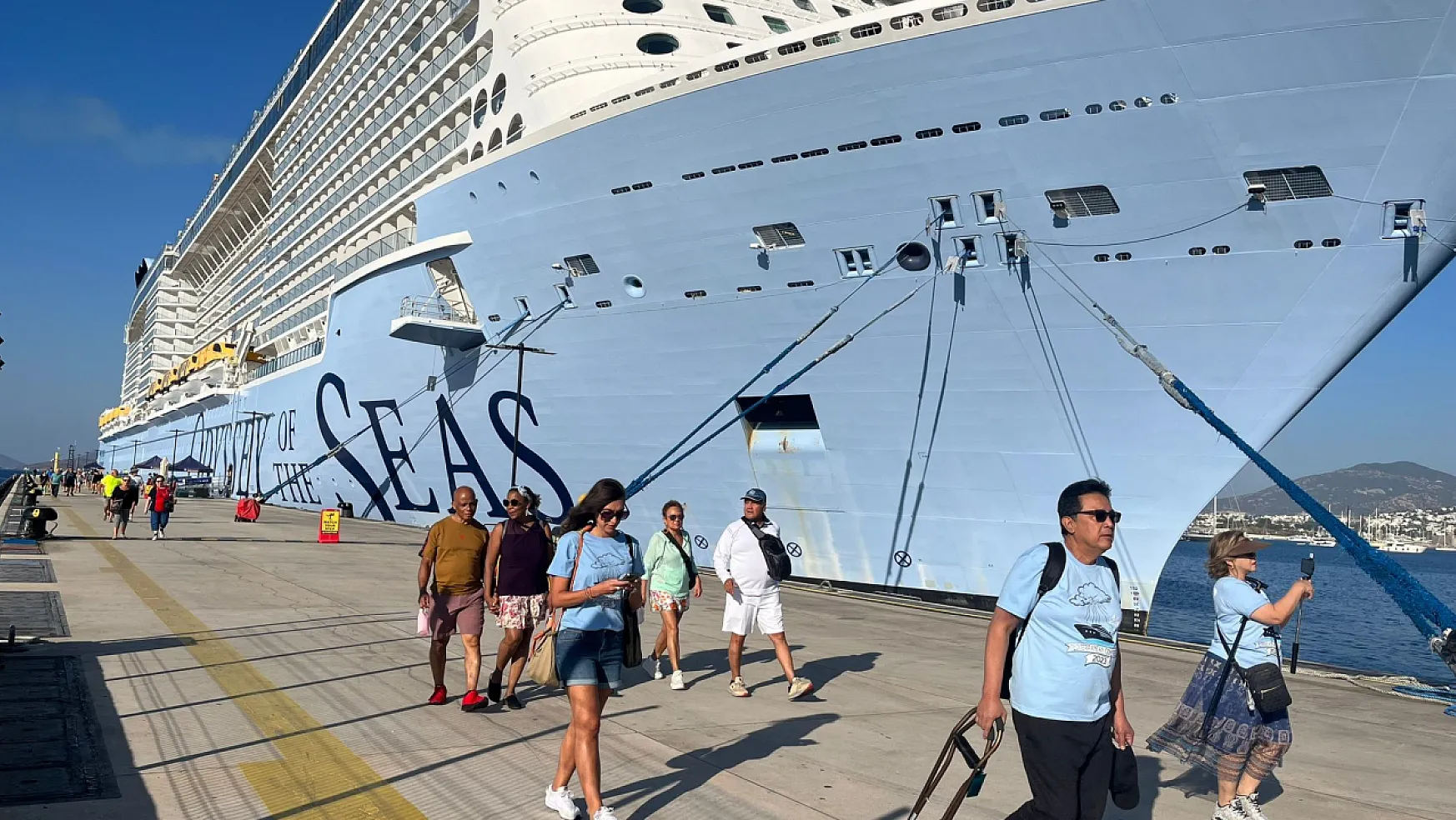 Odyssey Of The Seas 4 bin 207 yolcuyla geldi