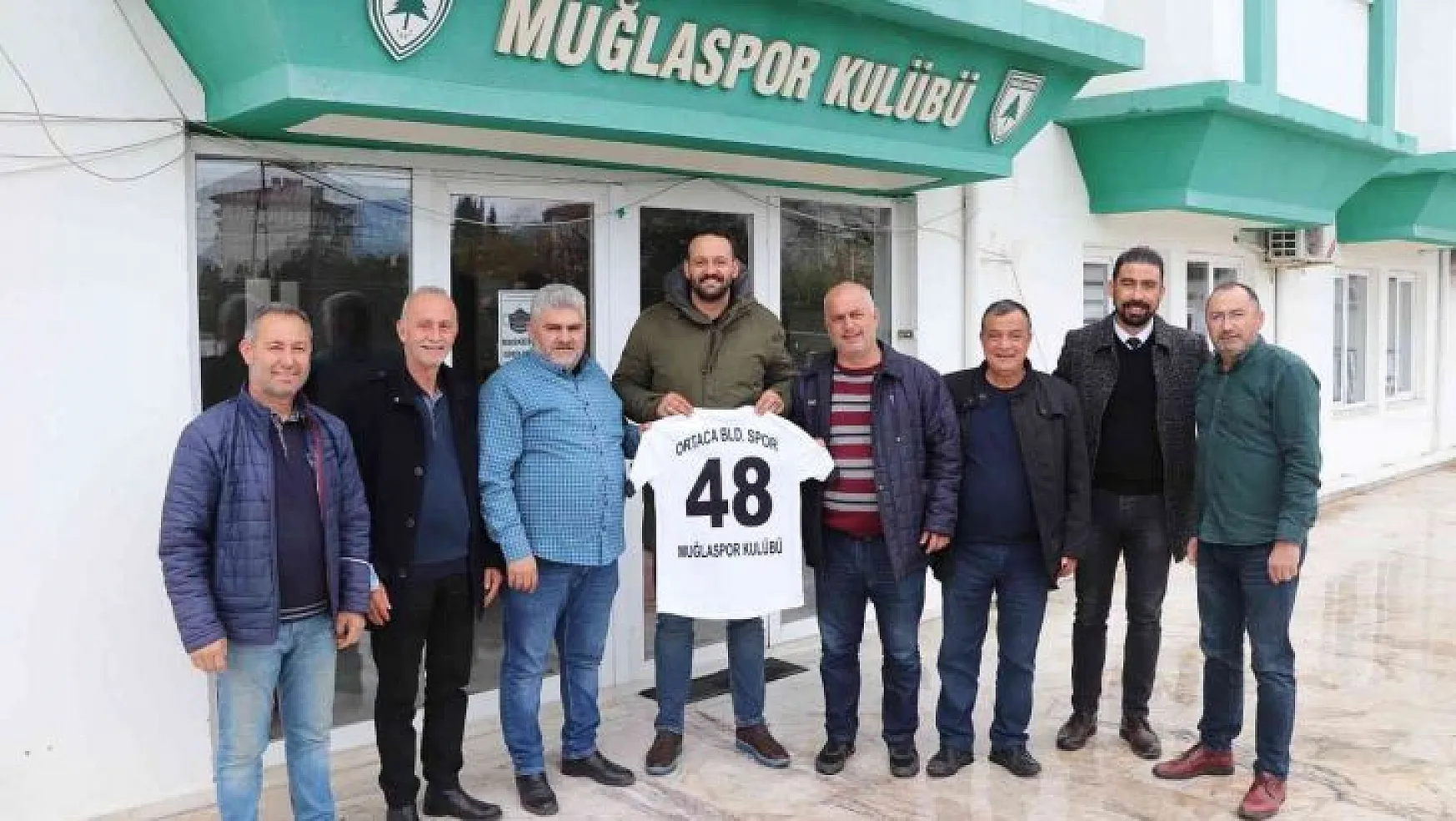 Ortaca Belediyespor yönetiminden Muğlaspor'a ziyaret