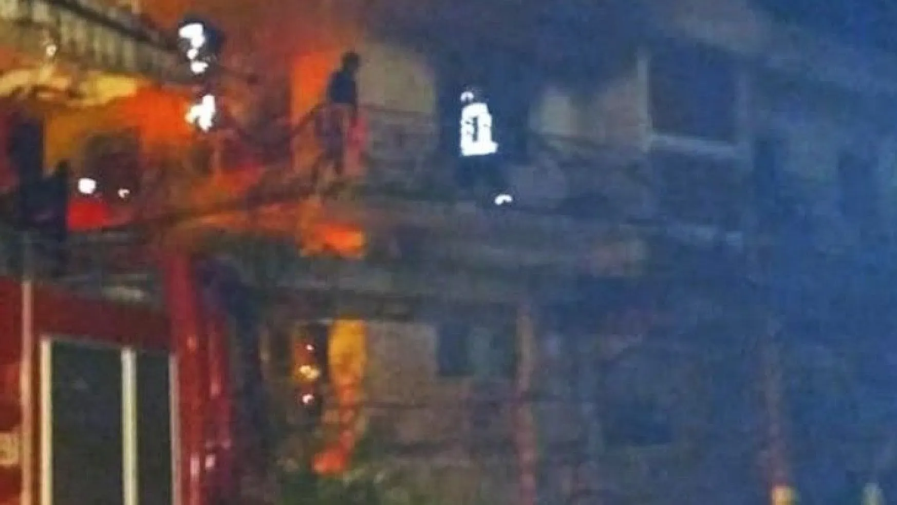 Ortaca'da ev yangını
