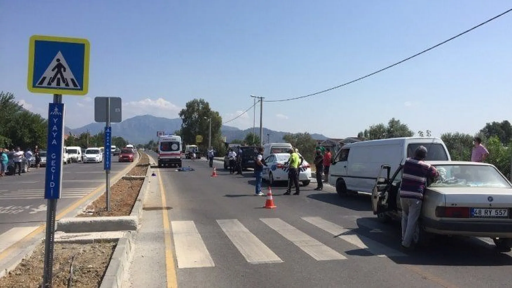 Ortaca'da trafik kazası: 1 ölü