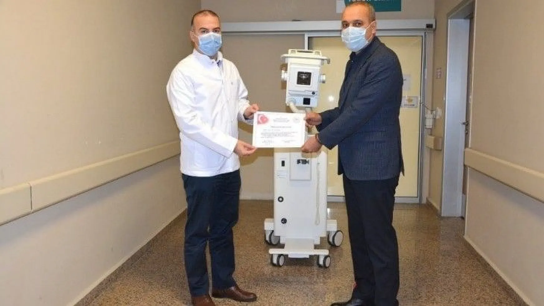 Ortaca Devlet Hastanesine röntgen cihazı bağışlandı