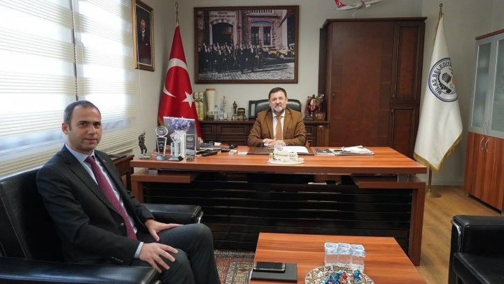 Rektör Yardımcısı Yağcı'dan Başkan Tokat'a ziyaret