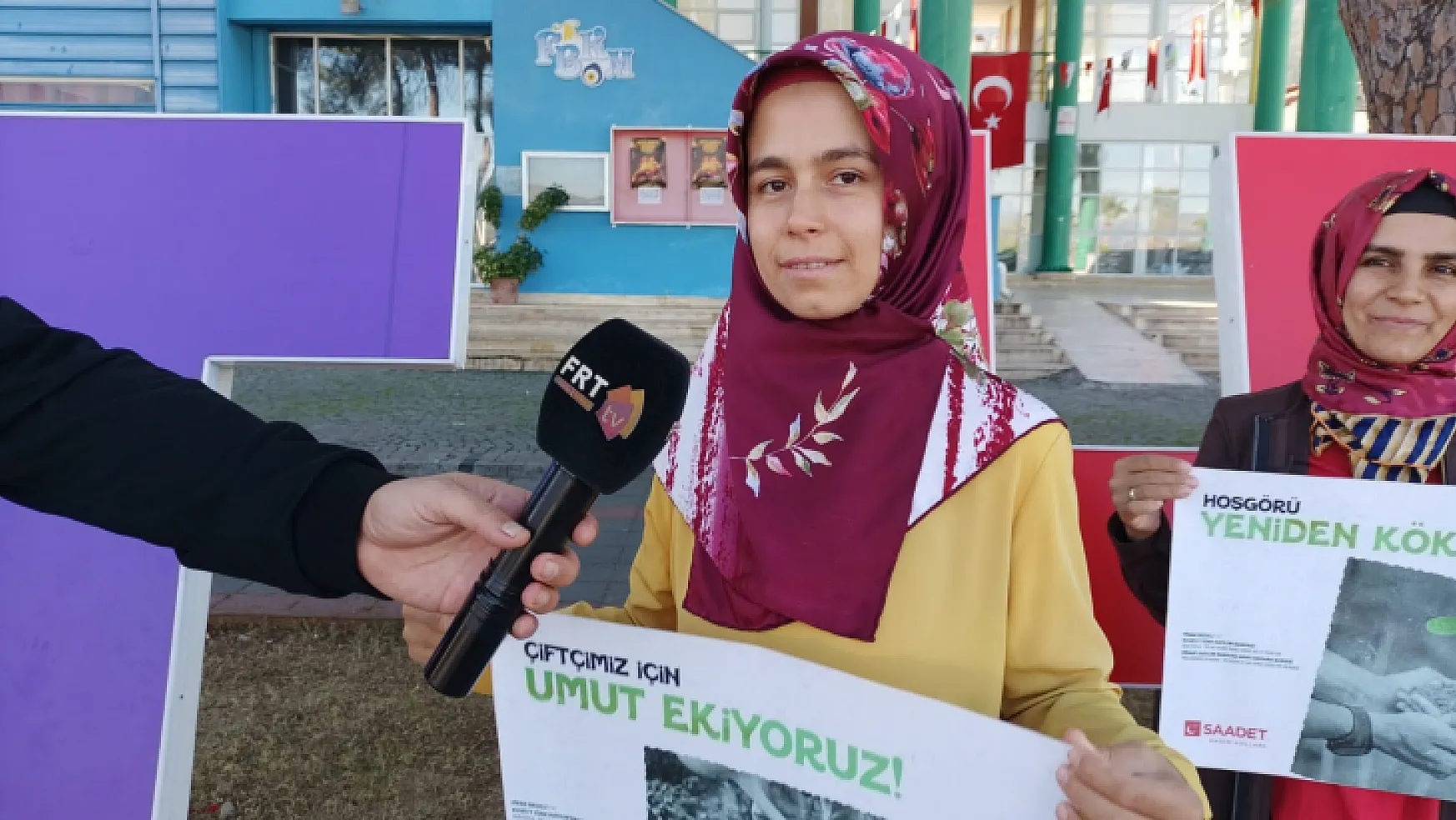 Saadet Partisi Kadın Kolları'ndan 'Necmettin Erbakan umut ormanı projesi'