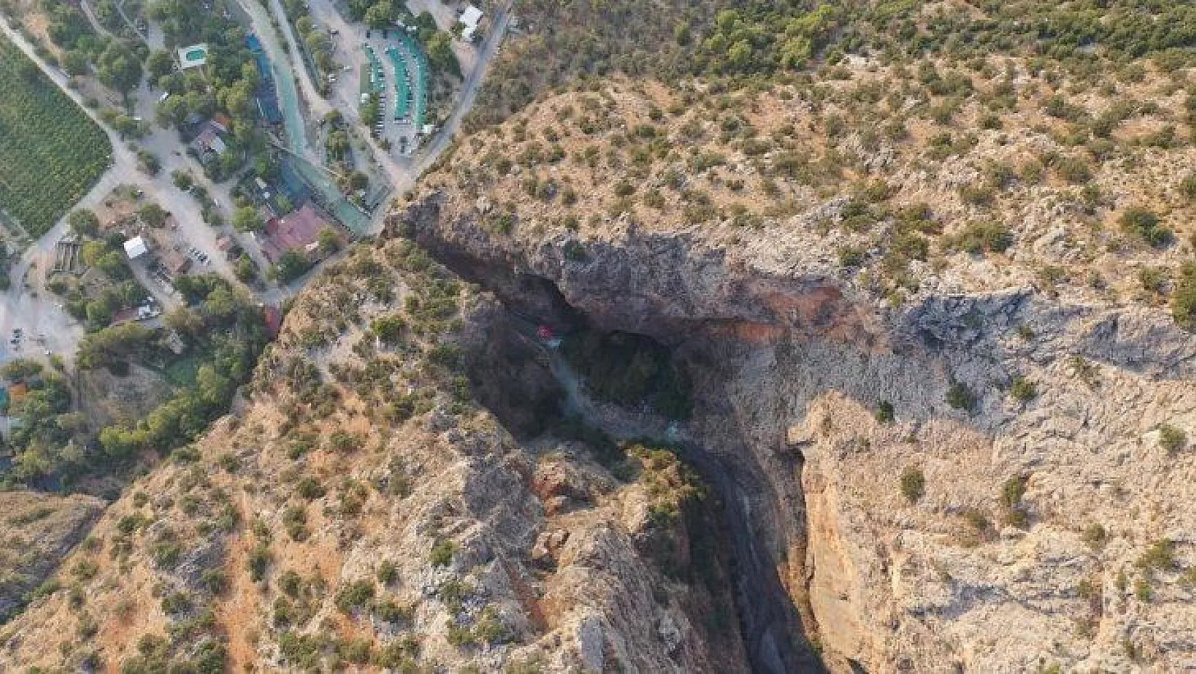Saklıkent Kanyonu Havadan Görüntülendi