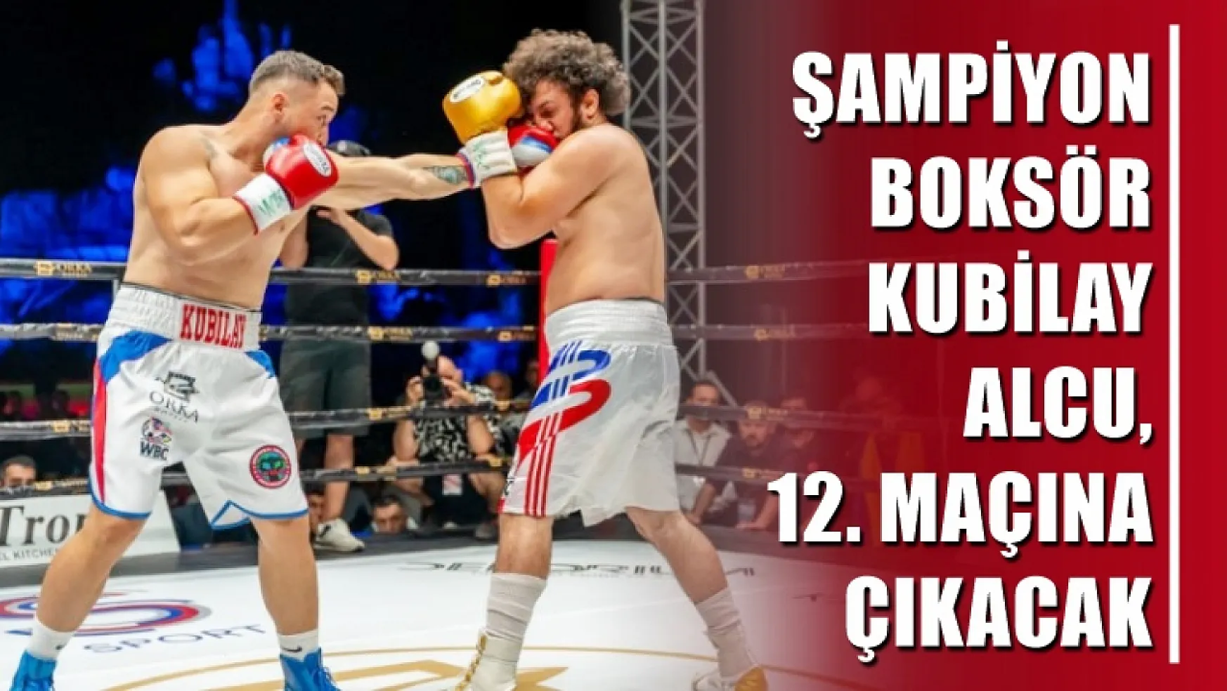 Şampiyon Boksör Kubilay Alcu, 12. maçına çıkacak