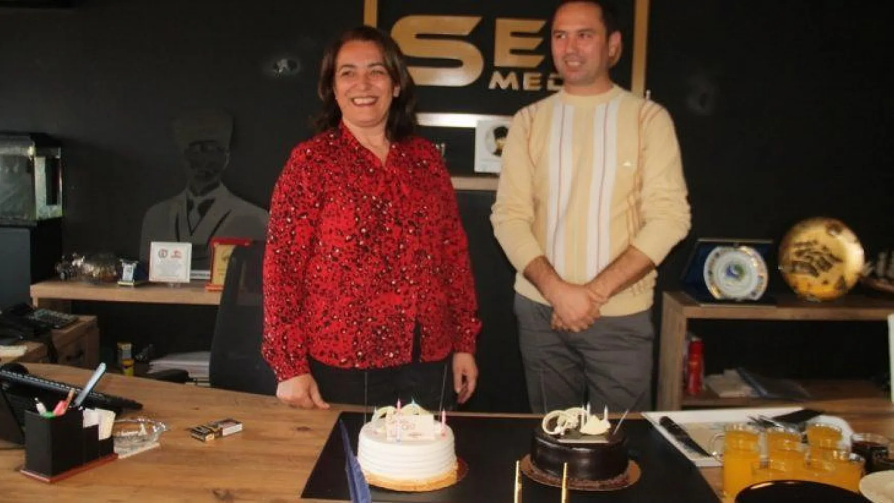SED Medya'da çifte doğum günü