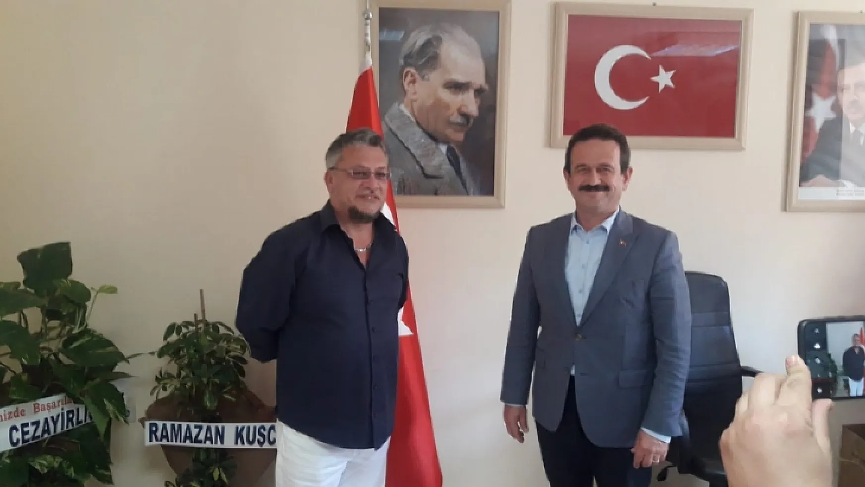 SED Medya'dan Öztürk'e iade-i ziyaret