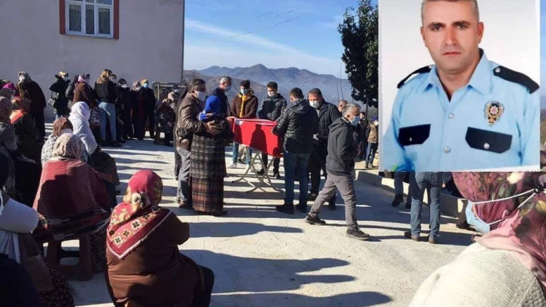 Şehit polis Özcan Turan toprağa verildi