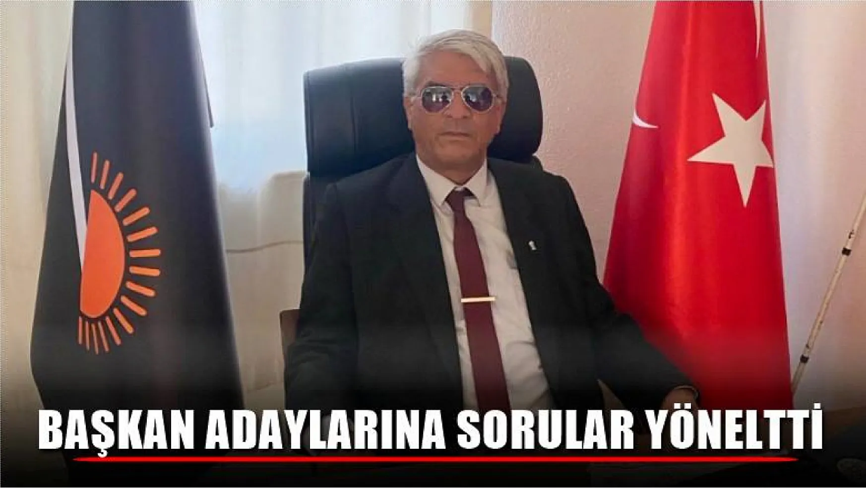 Şube Sekreteri Özdemir, Başkan Adaylarına Sorular Yöneltti