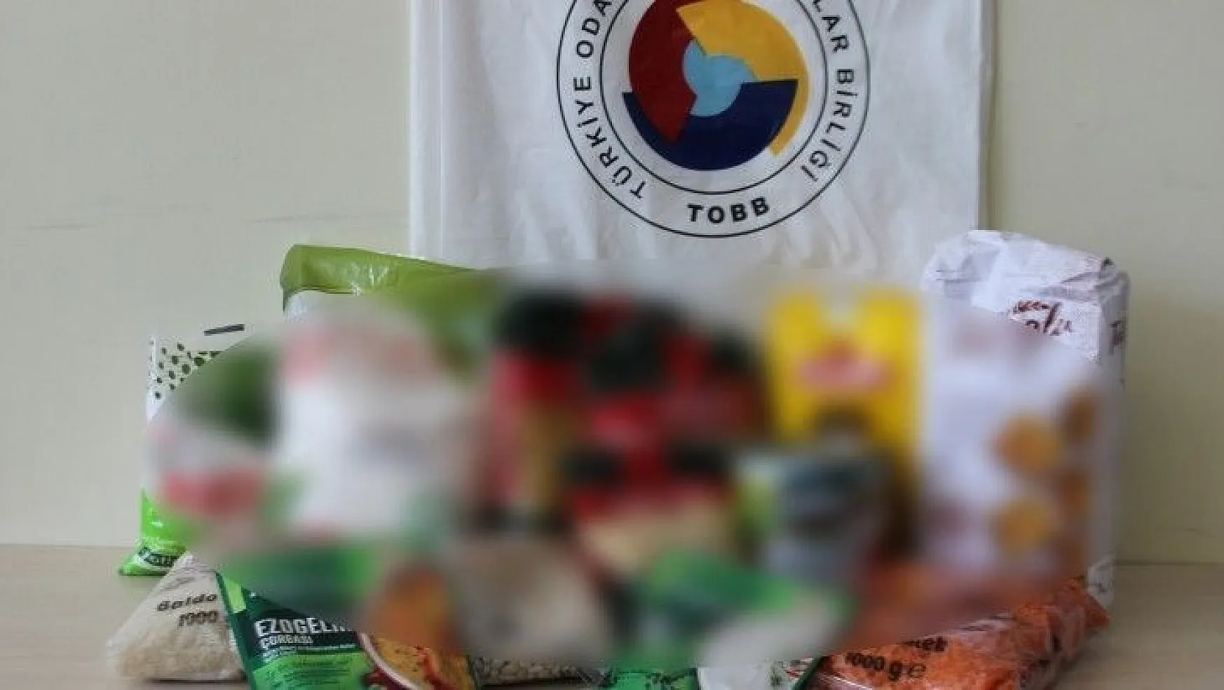 TOBB - MİTSO işbirliğinde 1012 aileye 100 bin liralık erzak yardımı yapıldı