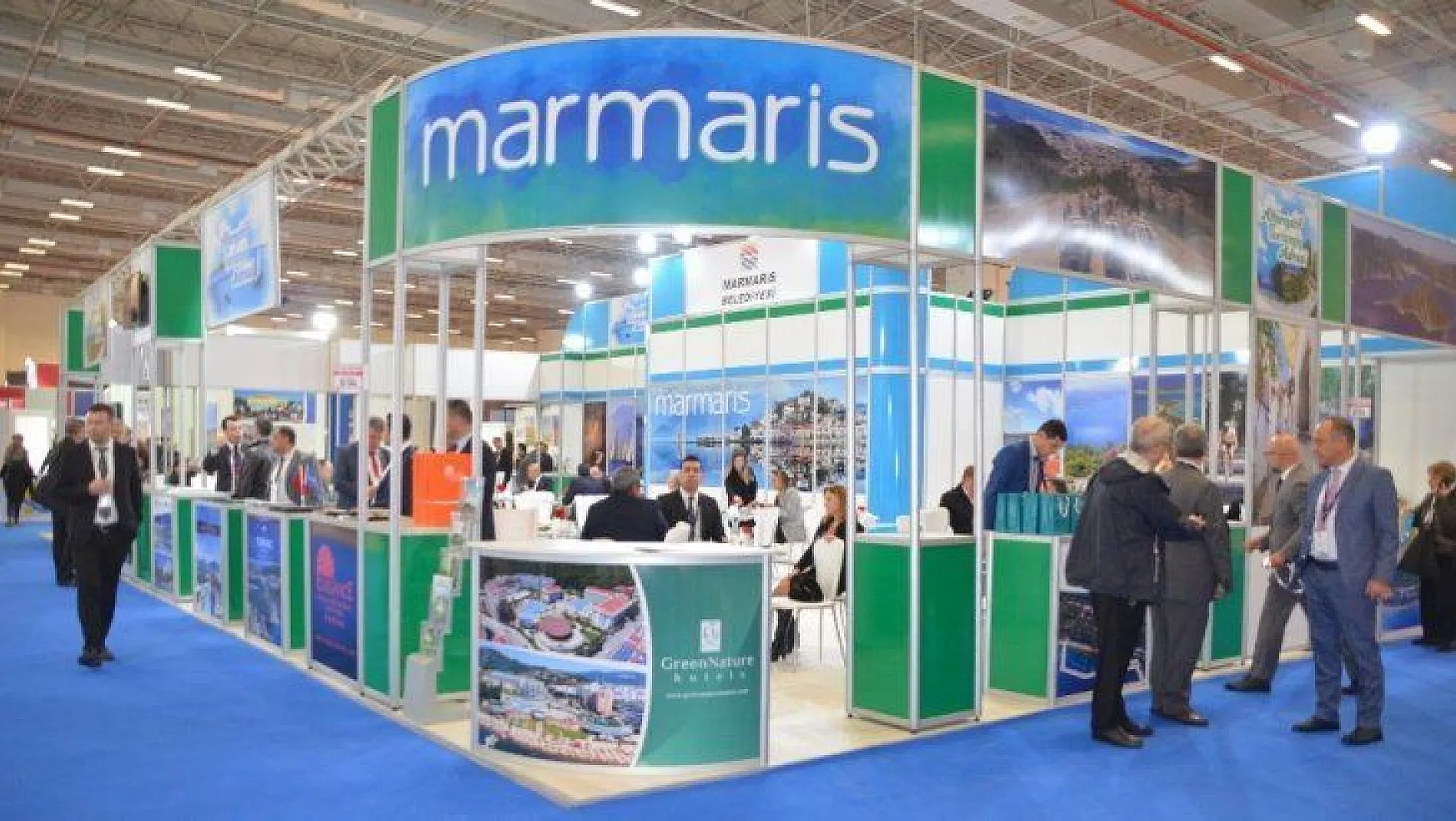 Travel Turkey'de Marmaris'e Marmaris standı yoğun ilgi gördü