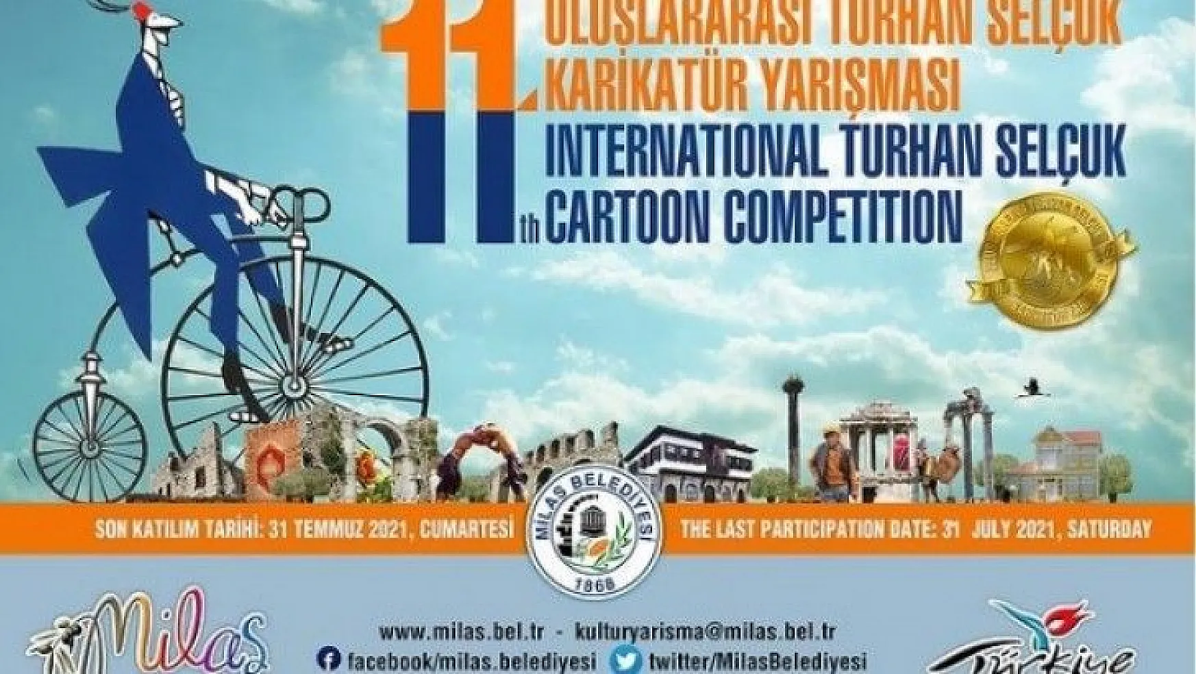Turhan Selçuk karikatür yarışmasında son katılım tarihi uzatıldı