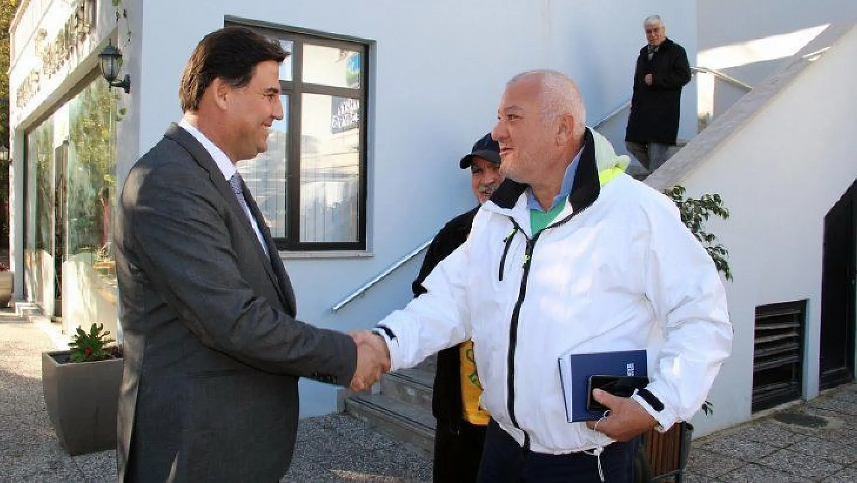 Ünlü Gazeteci Başkan Karaca'yı Ziyaret Etti
