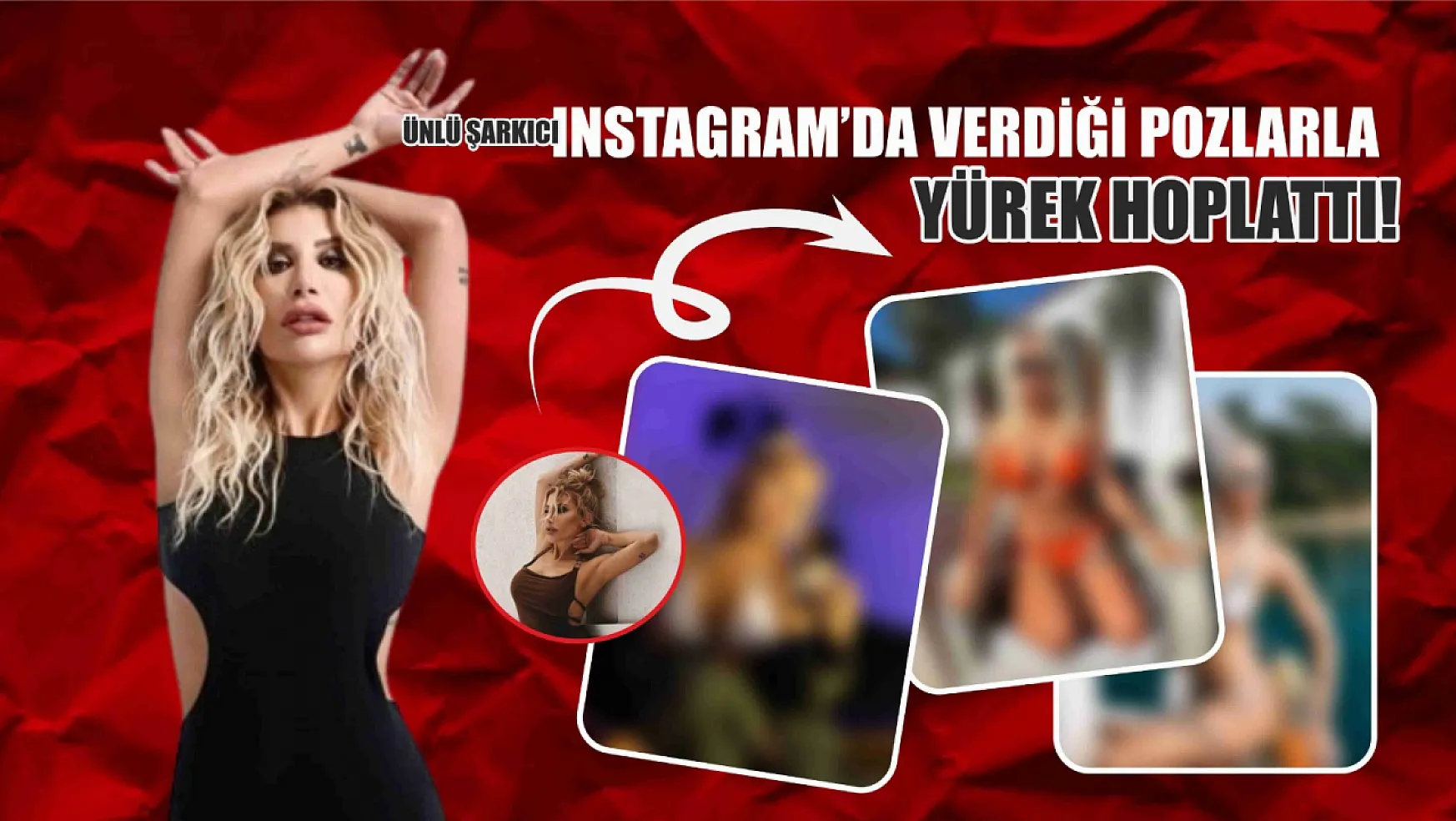 Ünlü şarkıcı Instagram'da verdiği pozlarla yürek hoplattı!