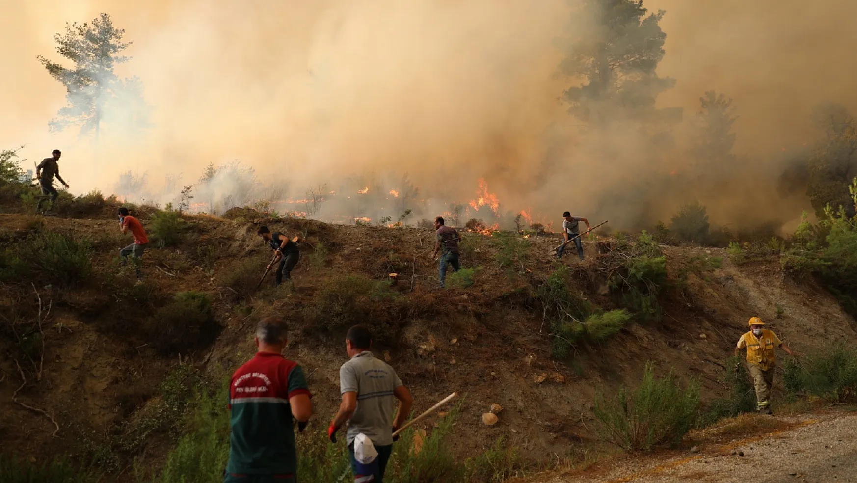 Vatandaşları Orman Yangını Riskine Karşı Uyardı
