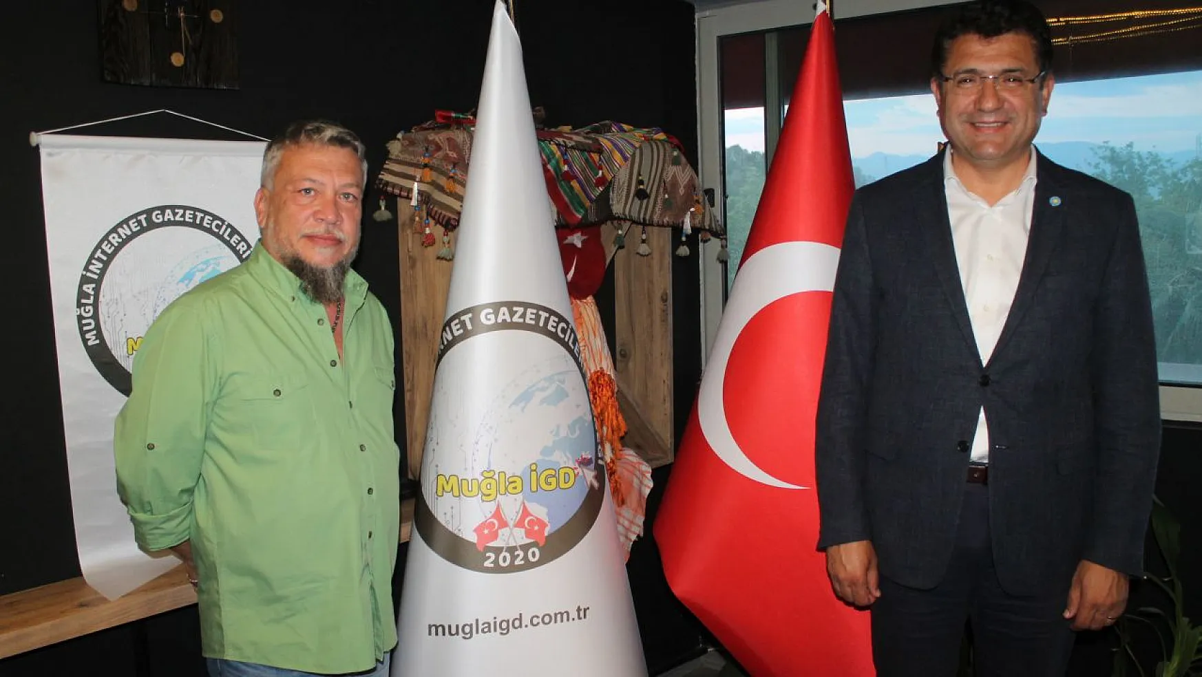 Vekil adayı Tosun'dan Başkan Köktener'e ziyaret