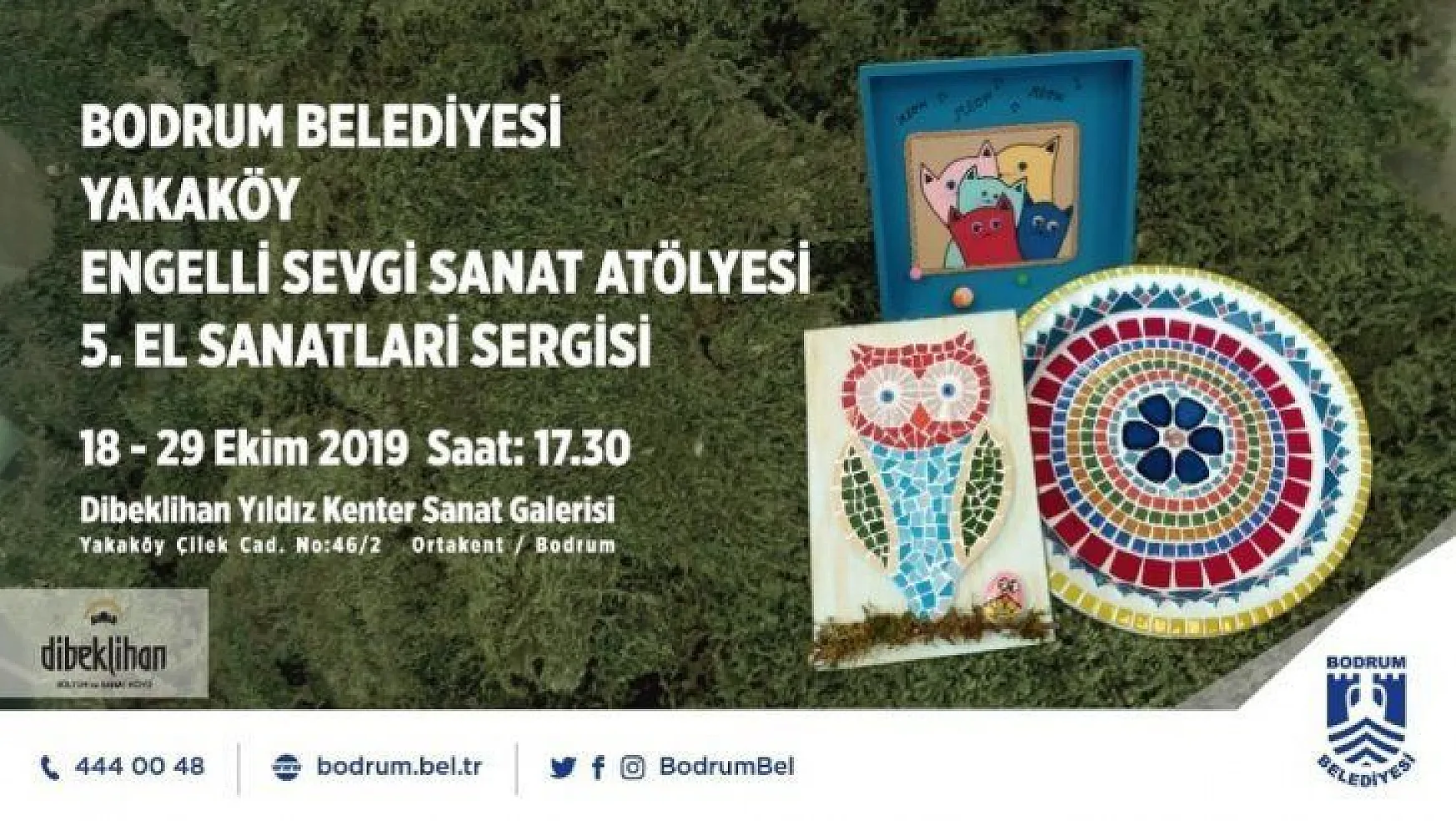 Yakaköy Engelli Sevgi Sanat Atölyesi yıl sonu sergisi düzenleyecek