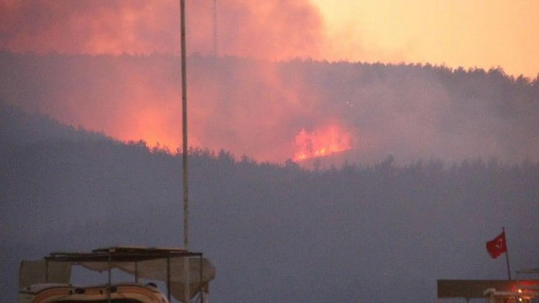Yangında 80 hektar orman kül oldu