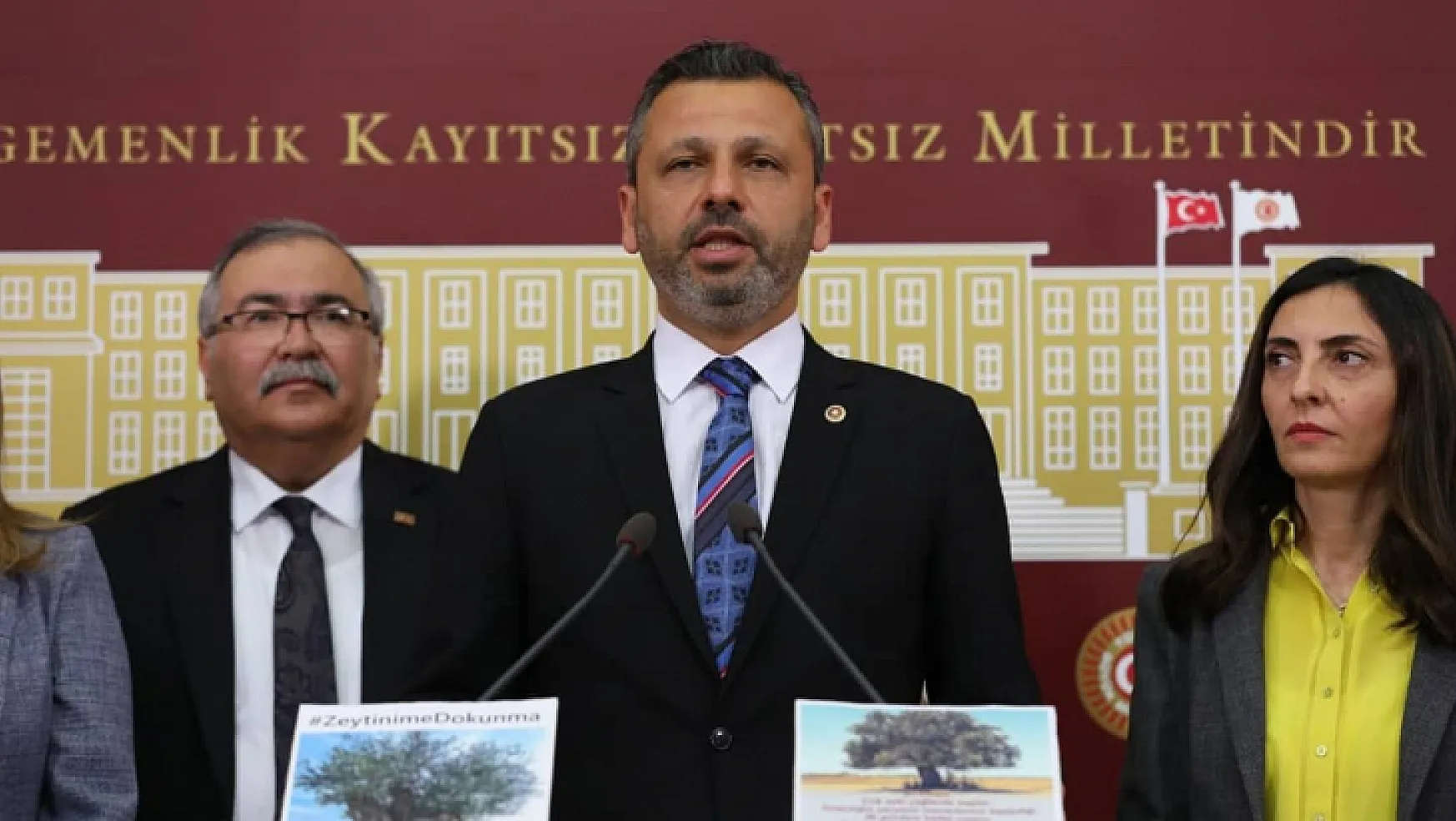 Zeytin üreten illerin CHP'li vekilleri, Danıştay'a yürütmeyi durdurma çağrısı yaptı