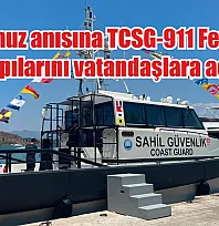 15 Temmuz anısına TCSG-911 Fethiye'de kapılarını vatandaşlara açtı