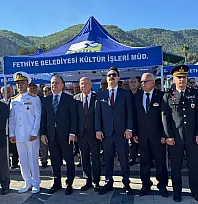 19 Eylül Gaziler Günü Fethiye'de törenle kutlandı