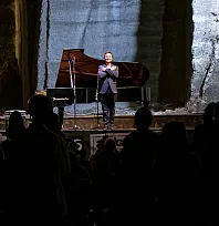 23. Uluslararası Gümüşlük Müzik Festivali'nde Portekizli piyanist Vasco Dantas konser verdi